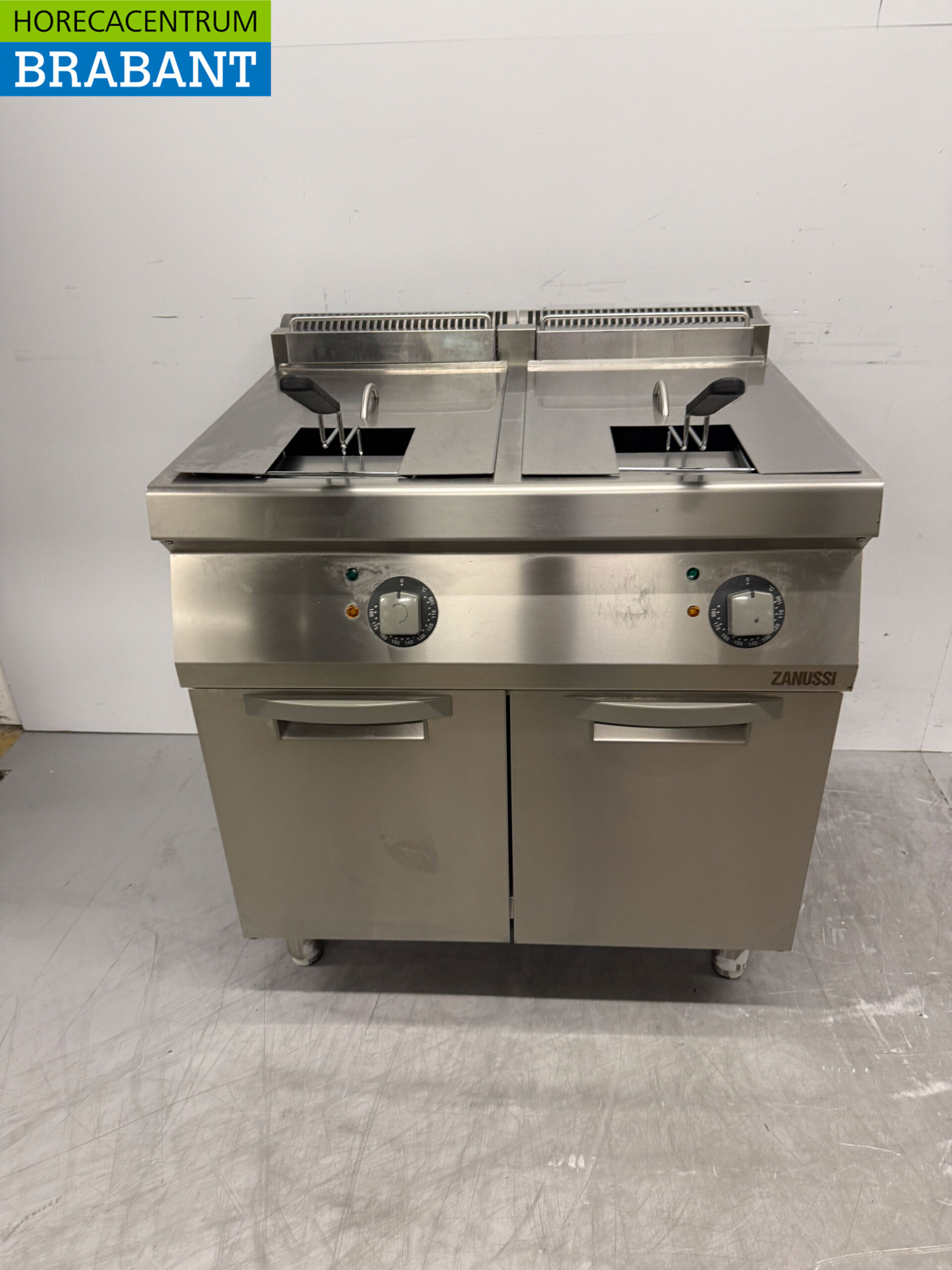Electrolux Doppelfritteuse aus Edelstahl 2 x 15 Liter 400V Catering