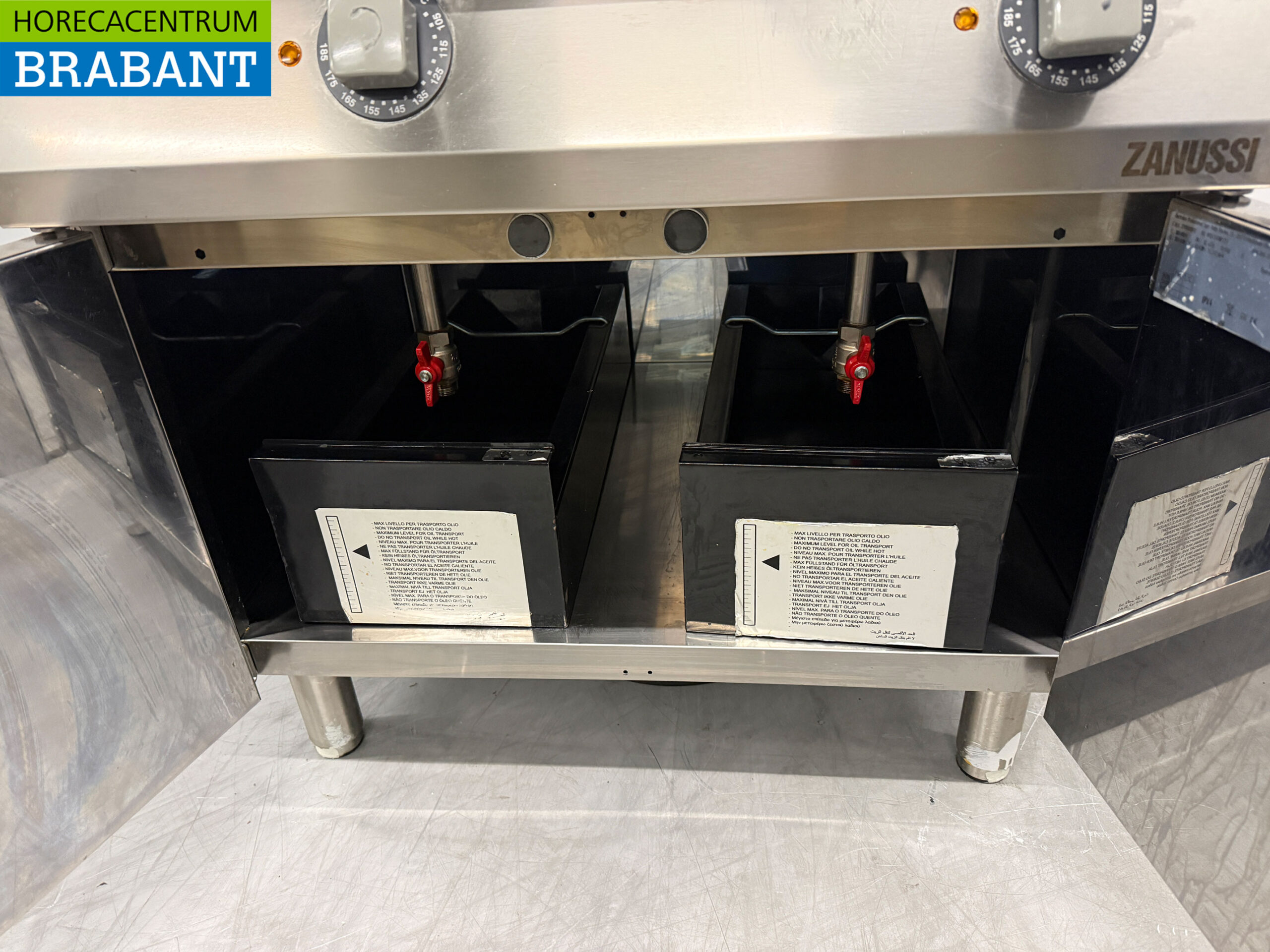 Electrolux Doppelfritteuse aus Edelstahl 2 x 15 Liter 400V Catering – Bild 6