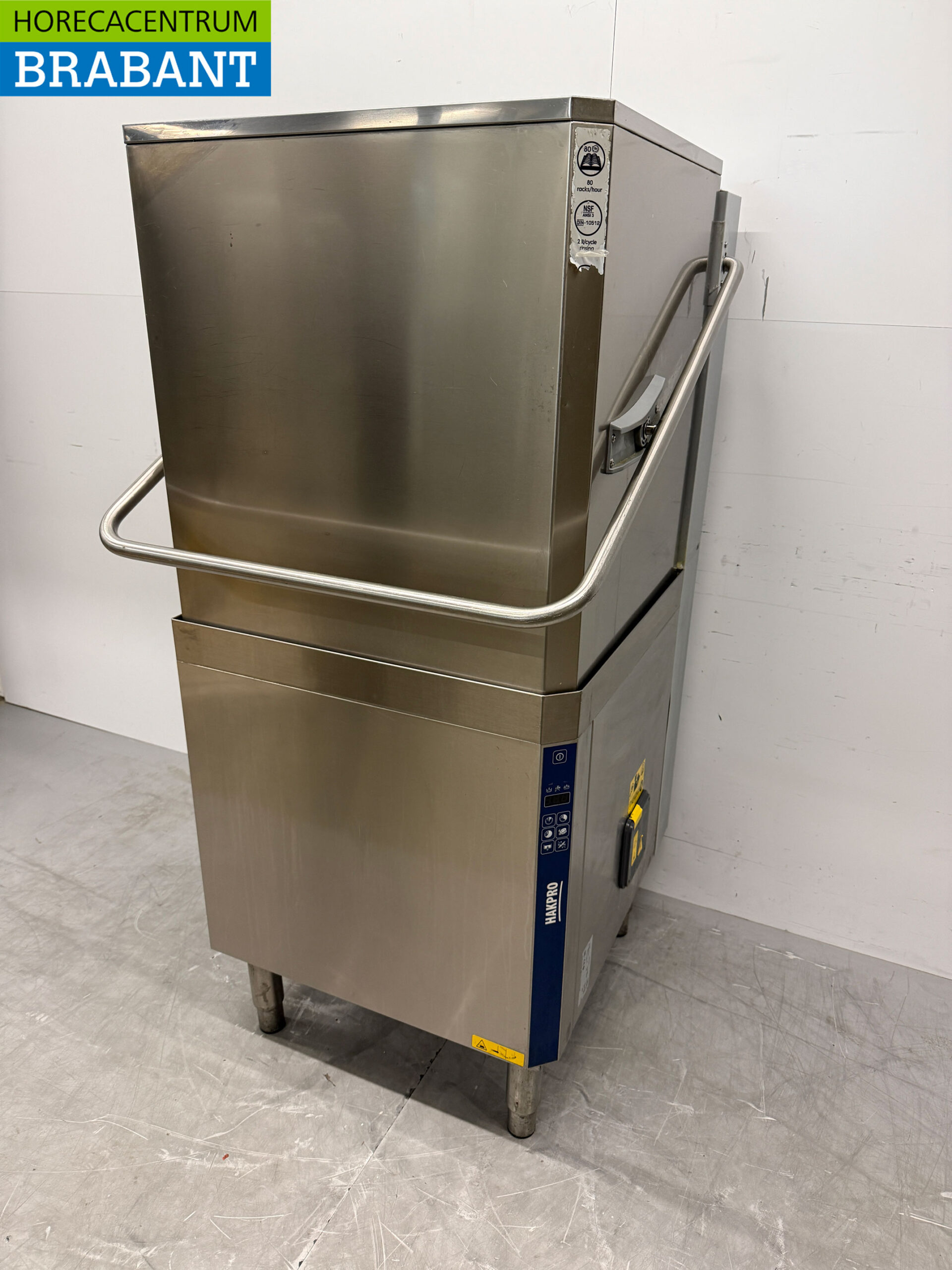 Edelstahl-Geschirrspüler Zanussi HHT8 Sliding 400V Catering – Bild 2