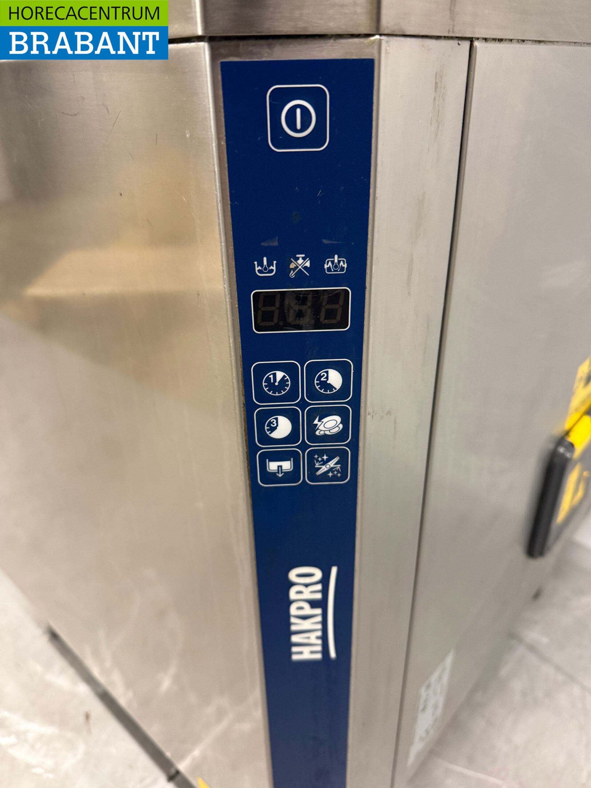 Edelstahl-Geschirrspüler Zanussi HHT8 Sliding 400V Catering – Bild 4