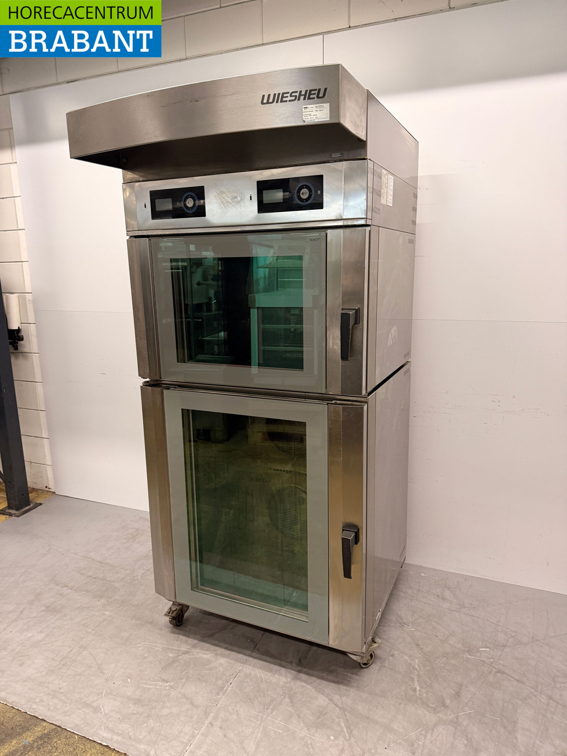 Edelstahl Wiesheu Heißluftofen Ladenbackofen 60 x 40 cm 400V Horeca (kopie) – Bild 2