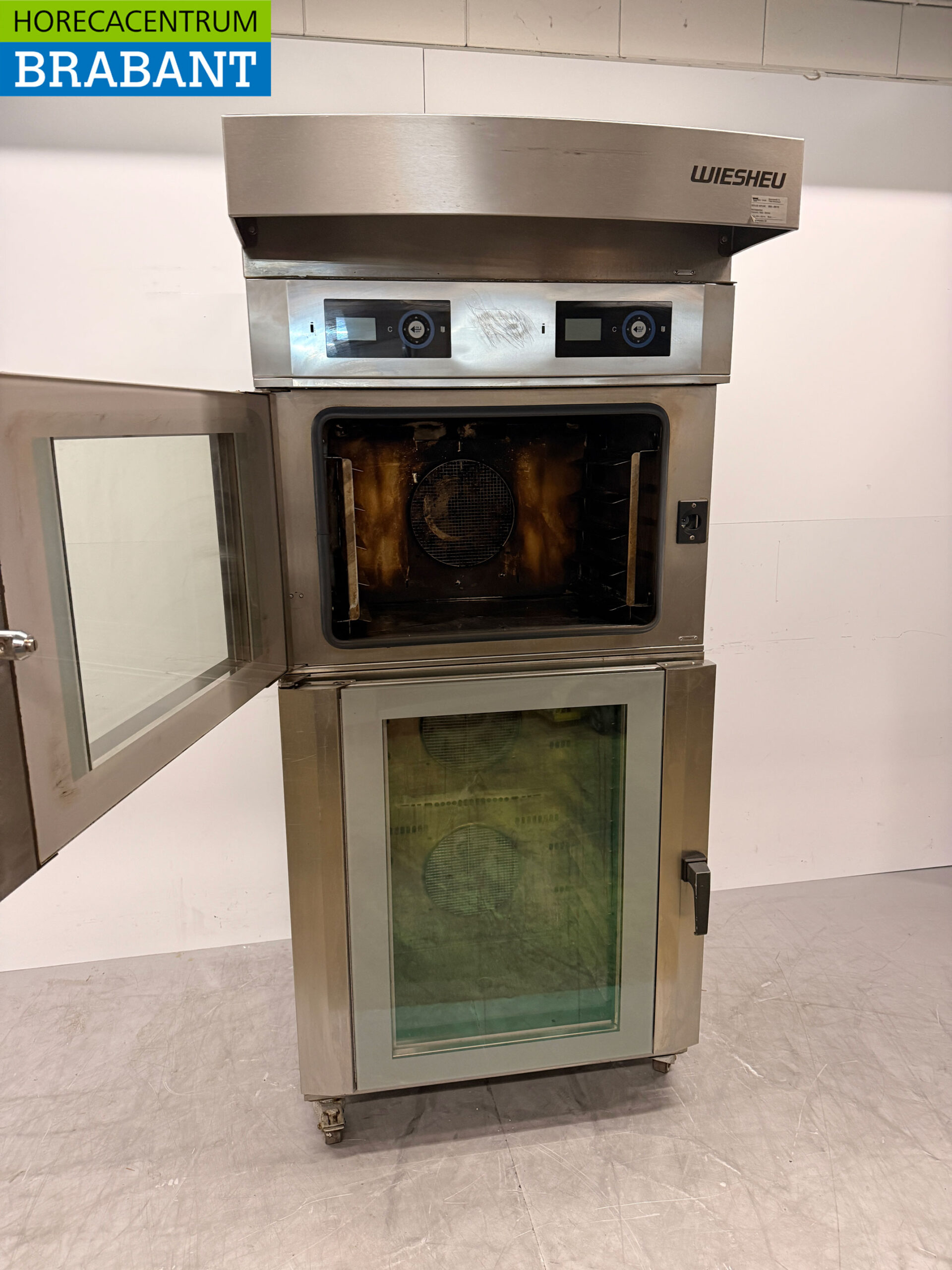 Edelstahl Wiesheu Heißluftofen Ladenbackofen 60 x 40 cm 400V Horeca (kopie) – Bild 4