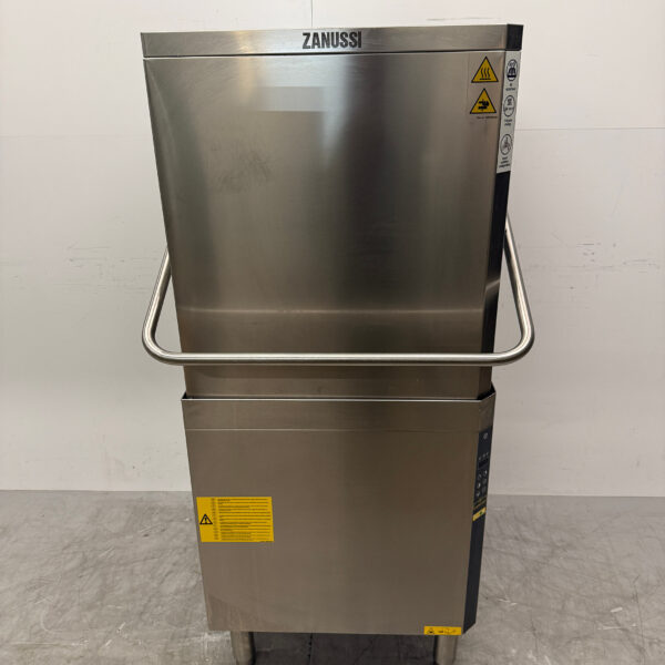 Zanussi Durchlaufgeschirrspüler aus Edelstahl mit Ablaufpumpe 400V Horeca