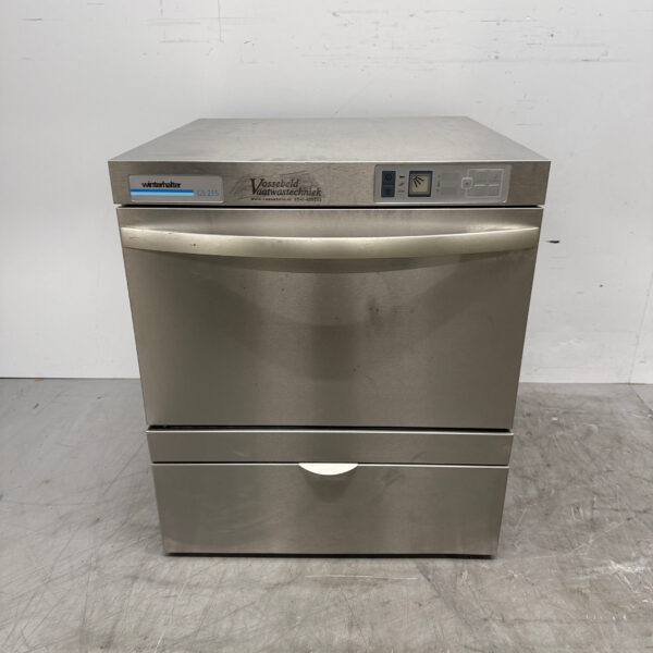 Edelstahl Winterhalter GS 215 GS215 Geschirrspüler mit Ablaufpumpe 400V Horeca