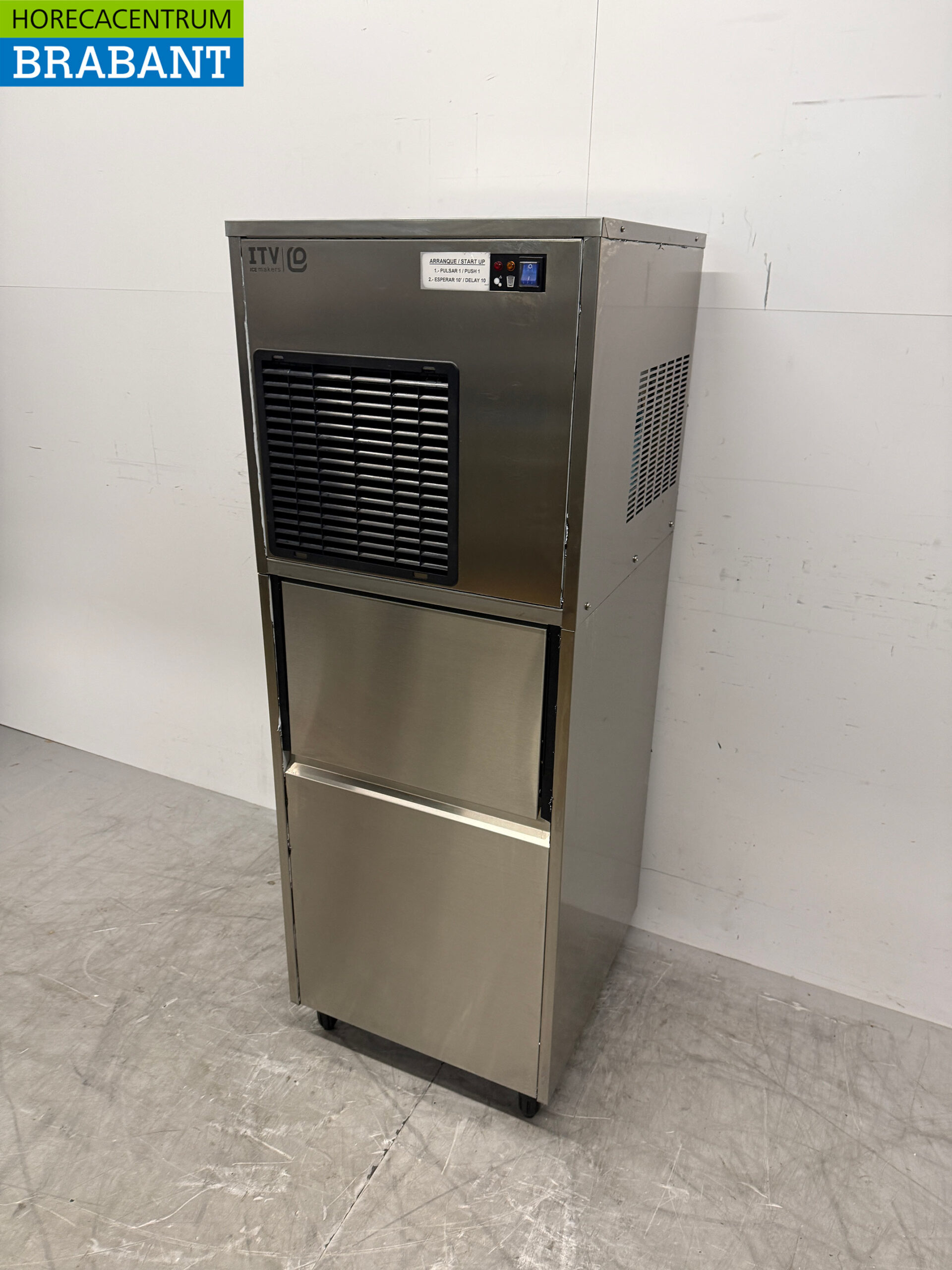 ITV-Eisschälmaschine aus Edelstahl 150 kg pro Tag Bunker 60 kg 230V Horeca – Bild 2