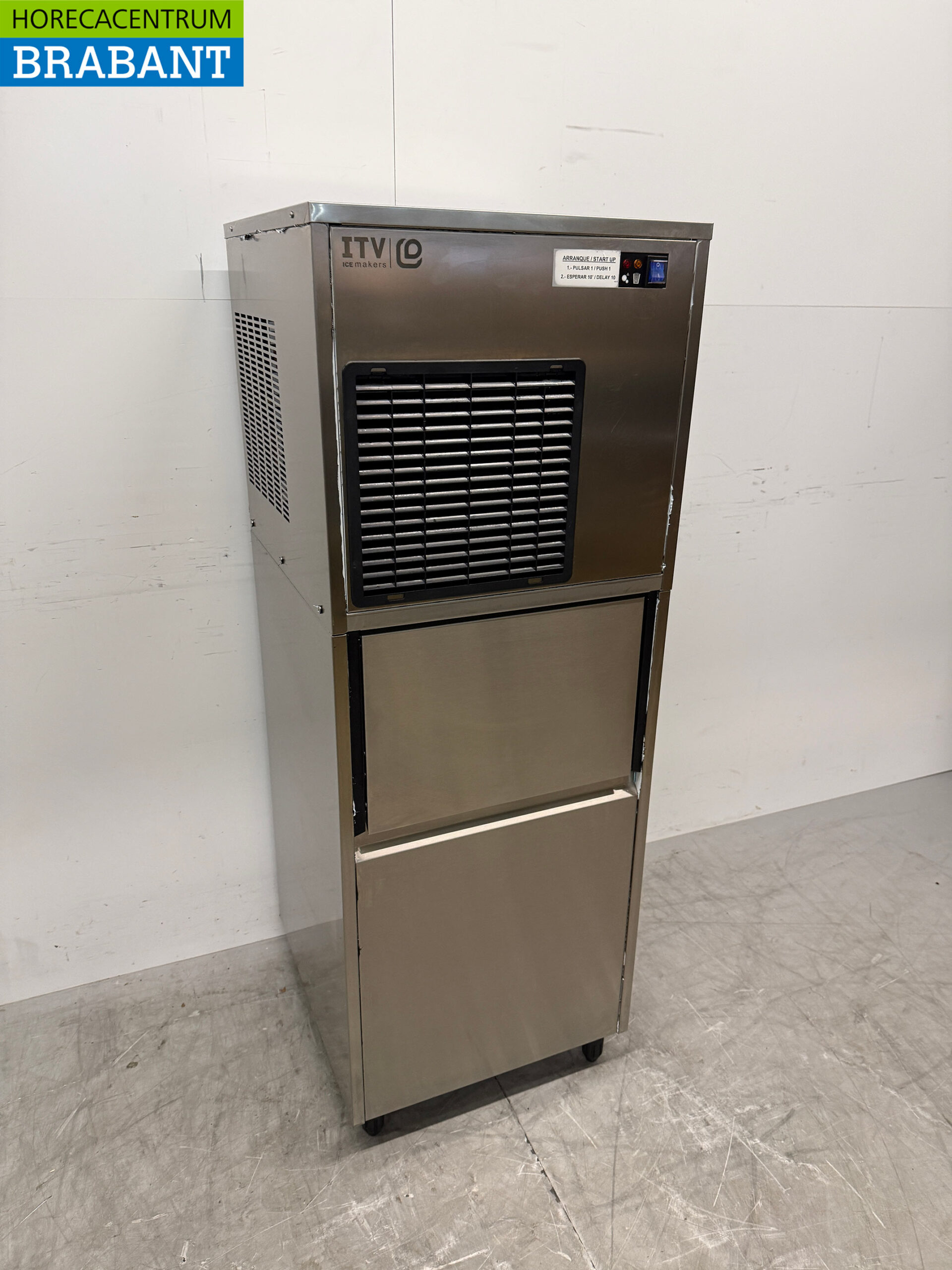 ITV-Eisschälmaschine aus Edelstahl 150 kg pro Tag Bunker 60 kg 230V Horeca – Bild 3