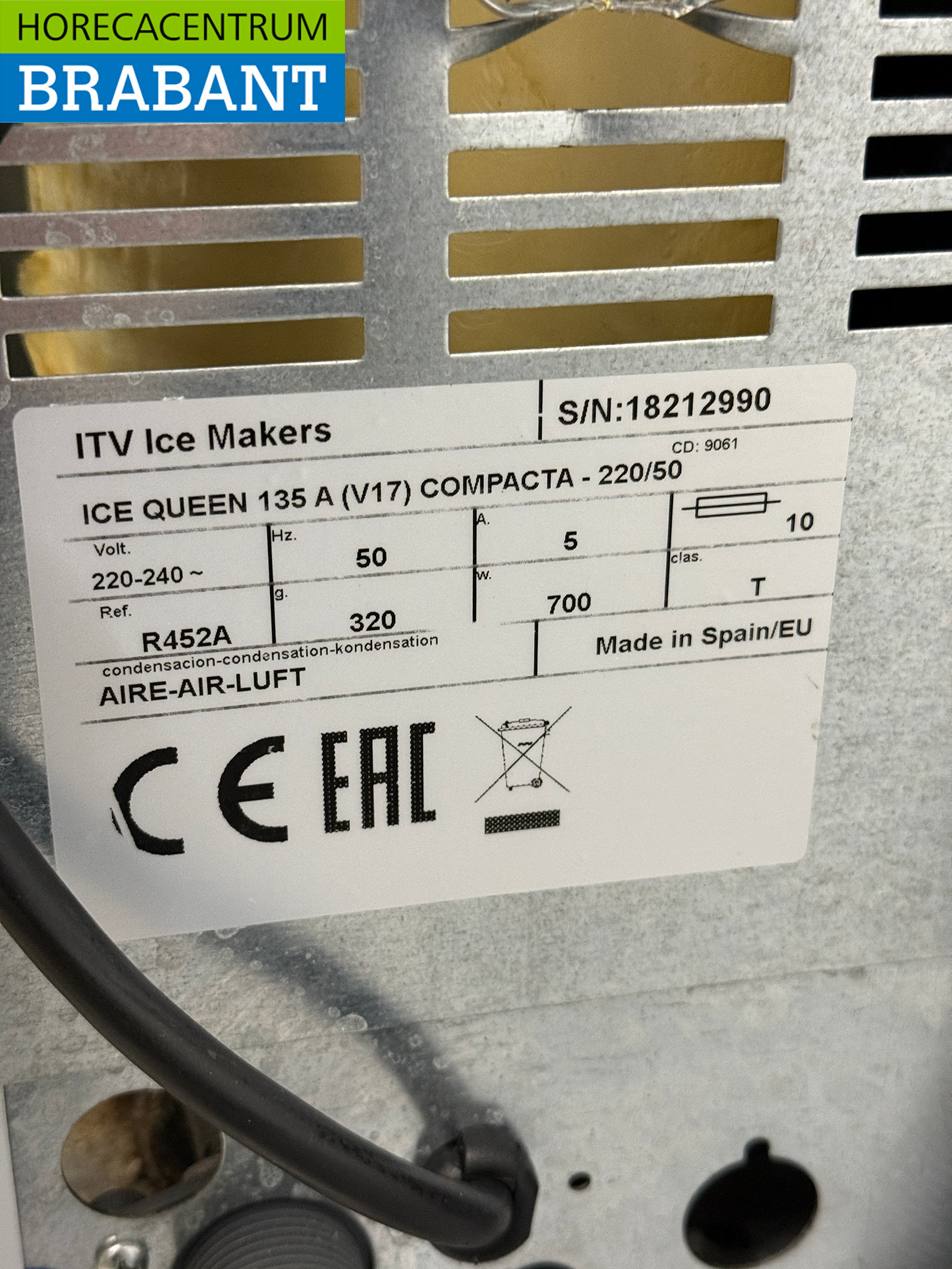 ITV-Eisschälmaschine aus Edelstahl 150 kg pro Tag Bunker 60 kg 230V Horeca – Bild 5