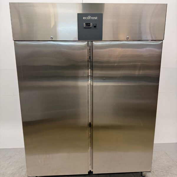 Ecofrost Doppeltüriger Gefrierschrank aus Edelstahl 1185 Liter 230V Horeca