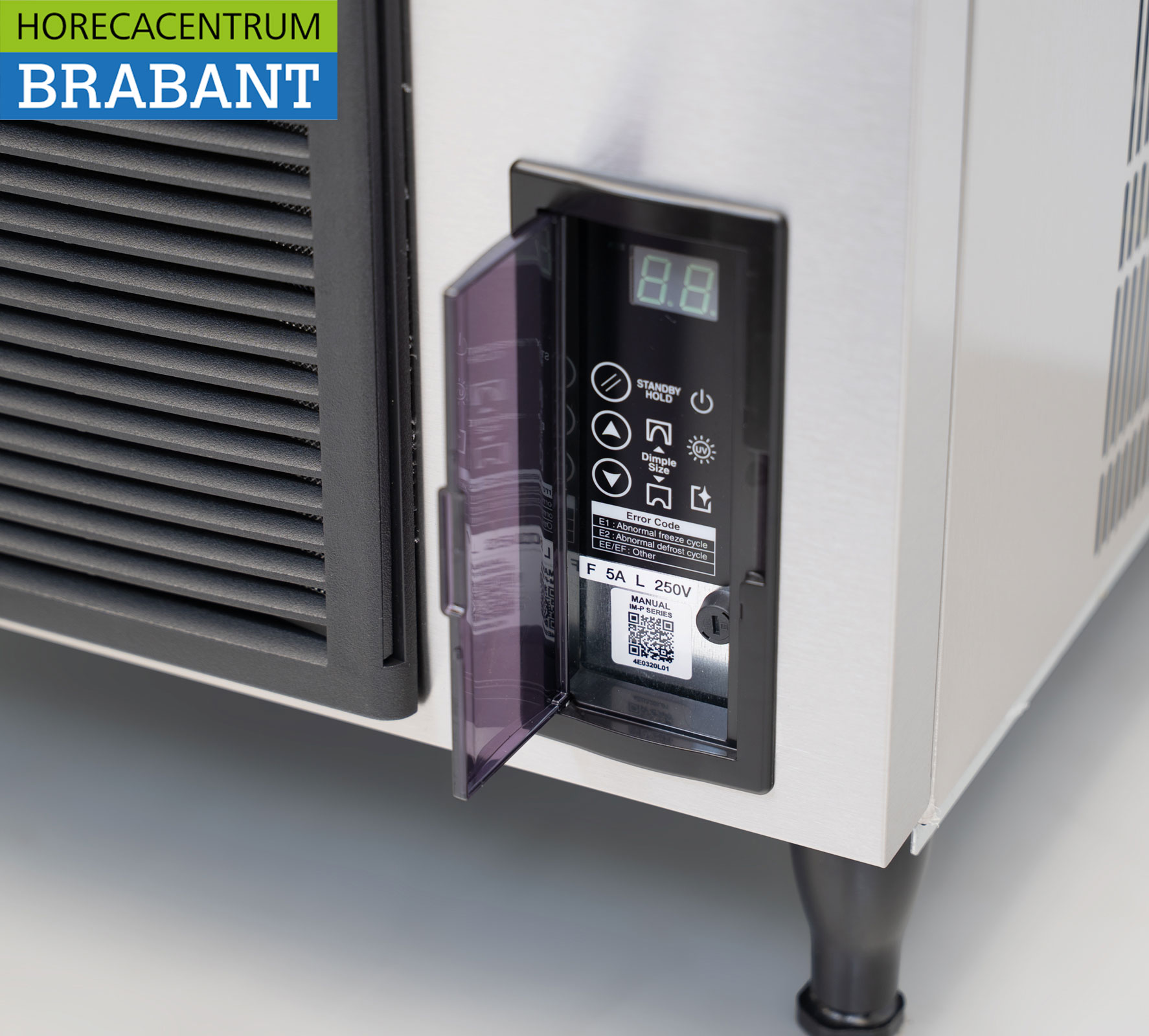 Edelstahl Hoshizaki IM-45CPE mit 15 kg Bunker Produziert 47 kg pro Tag 230V Horeca – Bild 6