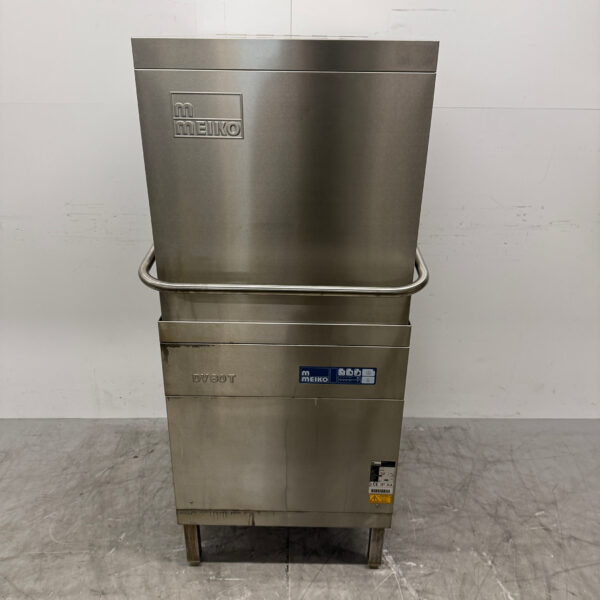 Edelstahl Meiko Durchschubspülmaschine 400V Horeca