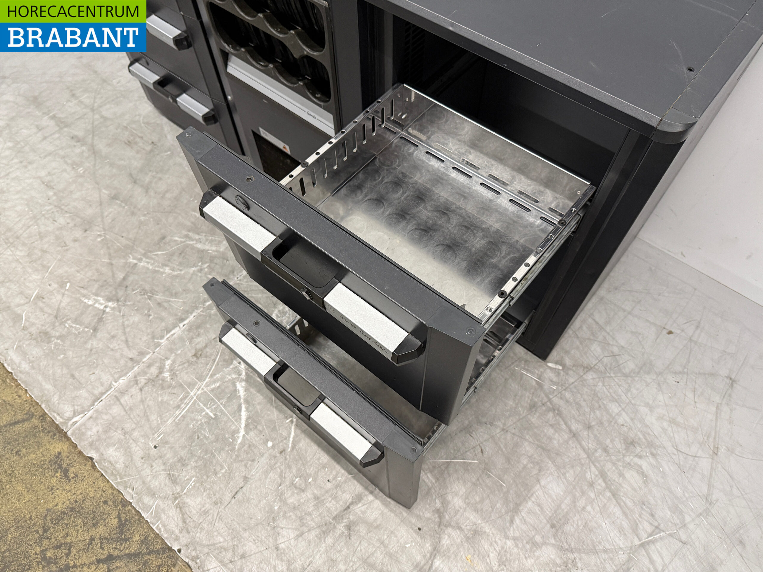 Gamko Bar-Kühlschrank mit Flaschennest und 5 Schubladen 170,5 cm 230V Horeca – Bild 5