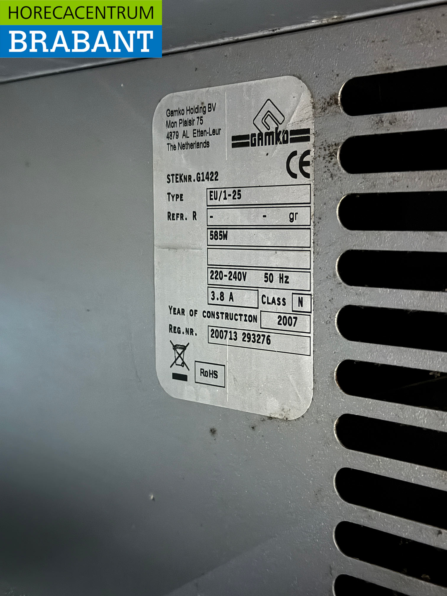 Gamko Bar-Kühlschrank mit Flaschennest und 5 Schubladen 170,5 cm 230V Horeca – Bild 6