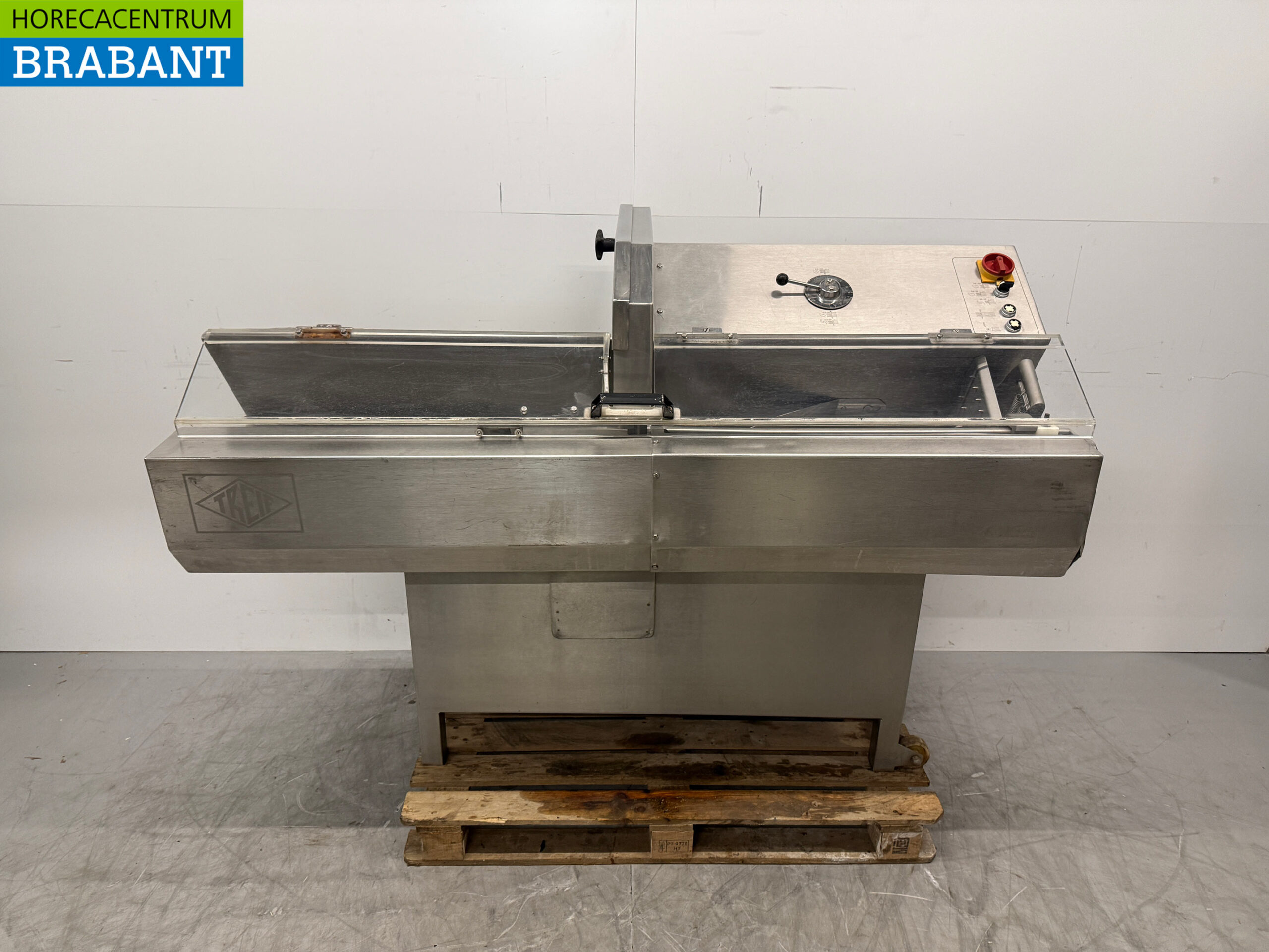 Edelstahl Treif 1121 Horizontale Schneidemaschine 400V Horeca