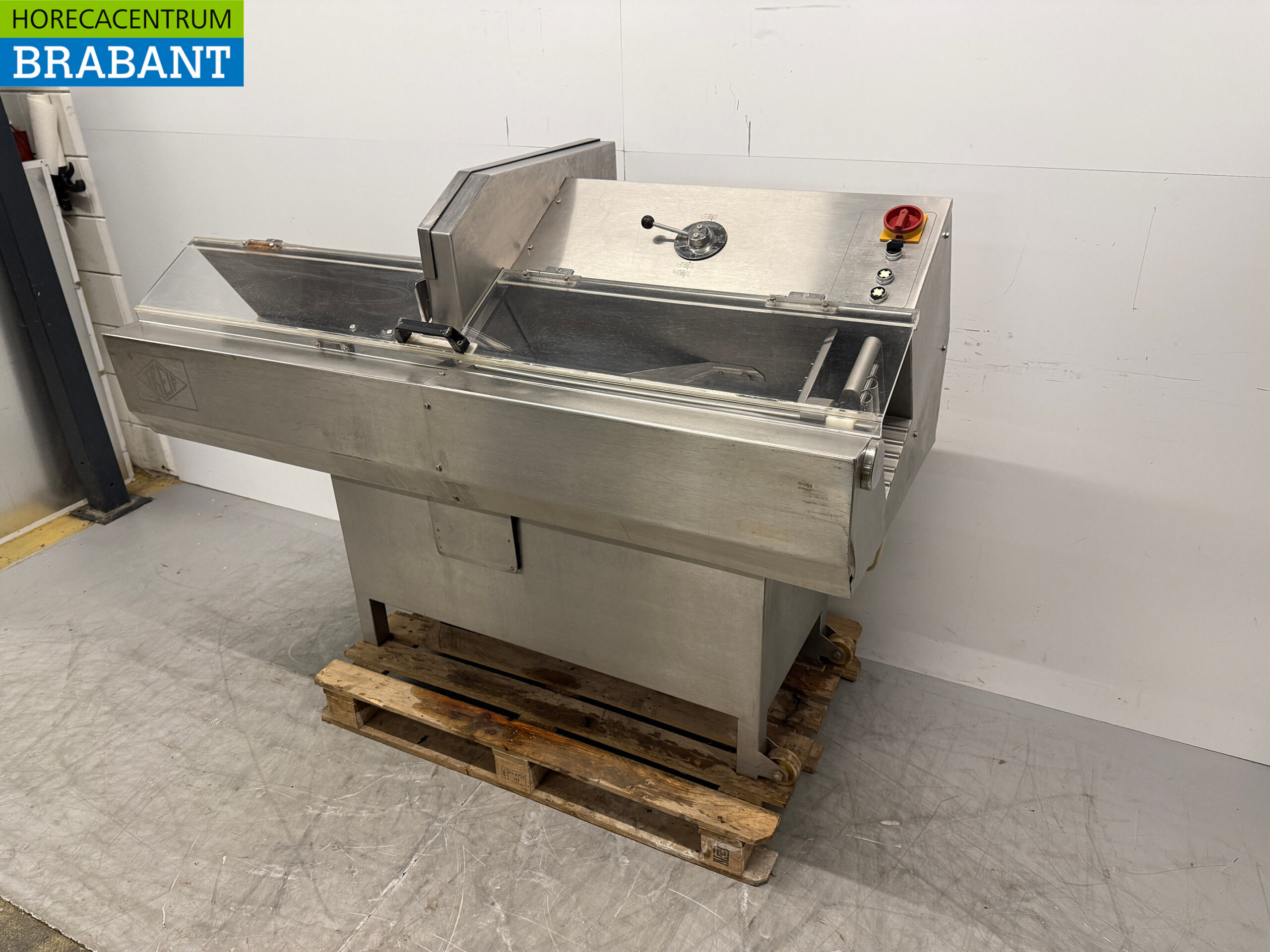 Edelstahl Treif 1121 Horizontale Schneidemaschine 400V Horeca – Bild 2