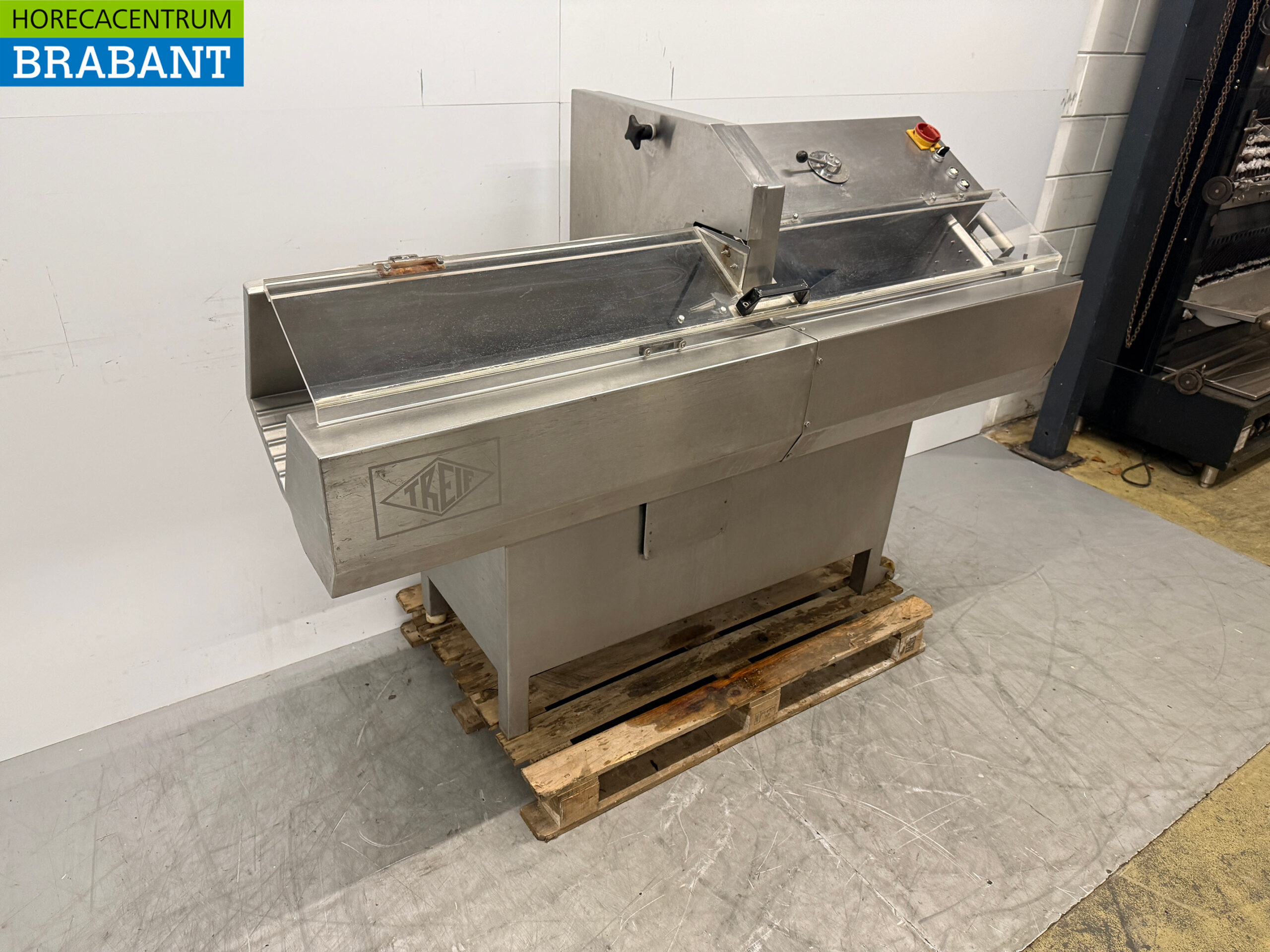 Edelstahl Treif 1121 Horizontale Schneidemaschine 400V Horeca – Bild 3