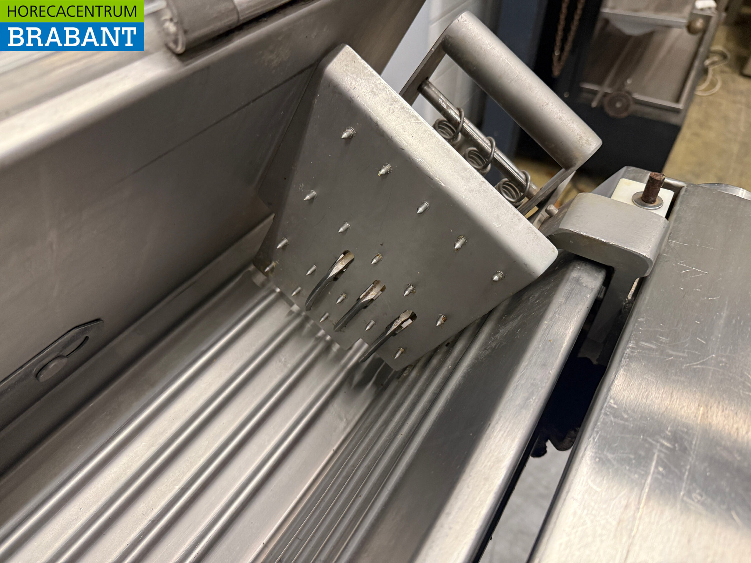 Edelstahl Treif 1121 Horizontale Schneidemaschine 400V Horeca – Bild 5