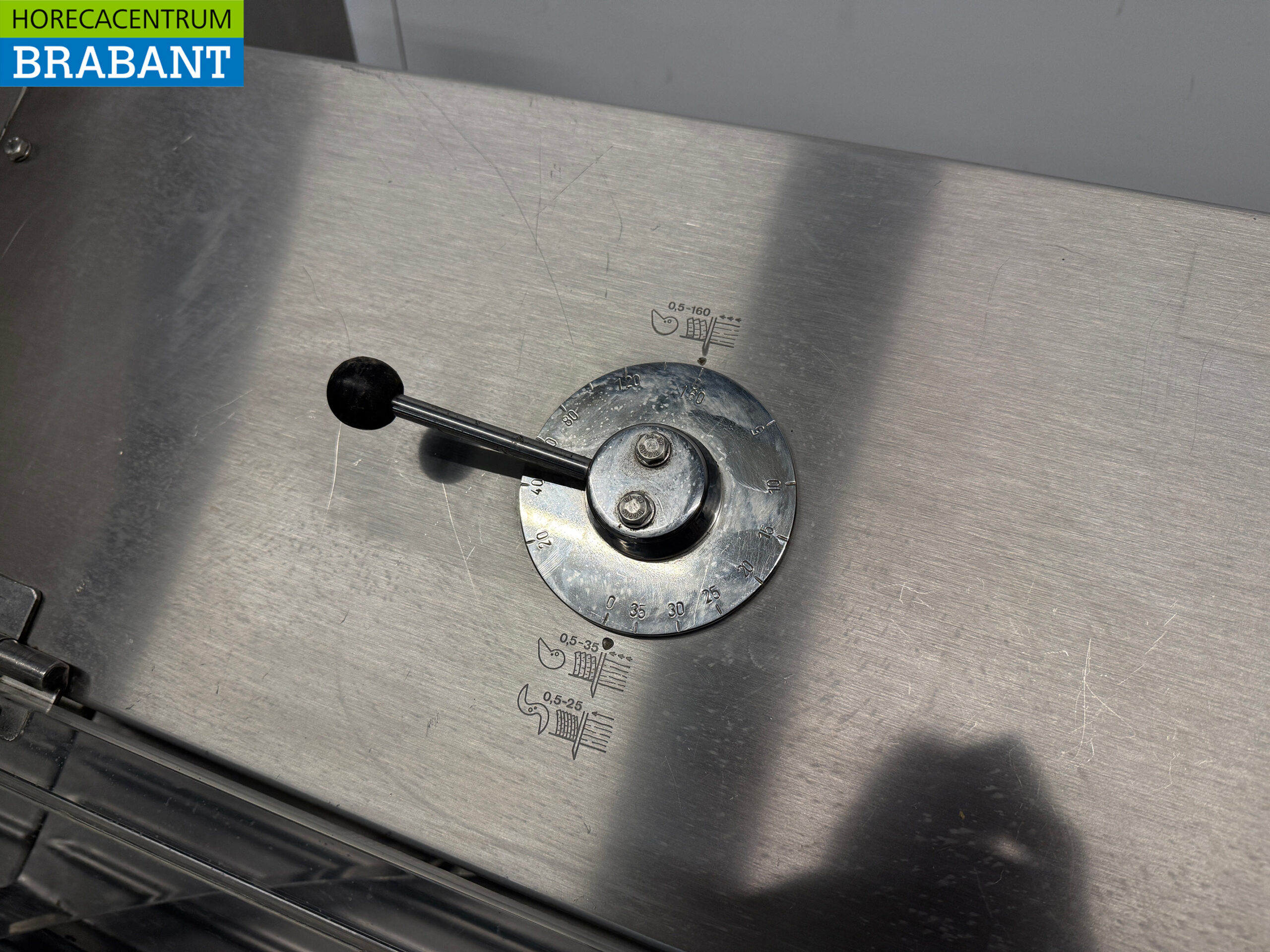 Edelstahl Treif 1121 Horizontale Schneidemaschine 400V Horeca – Bild 7