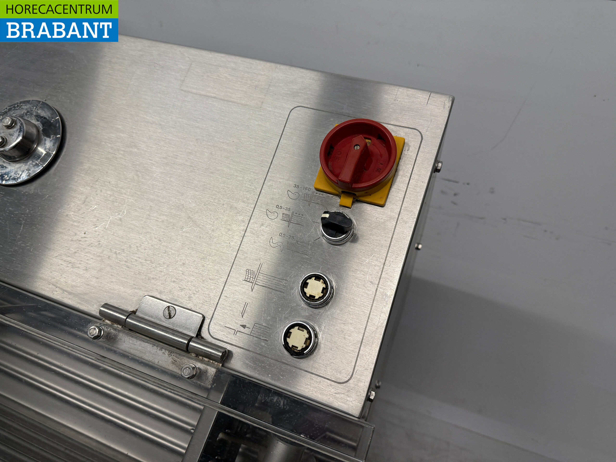 Edelstahl Treif 1121 Horizontale Schneidemaschine 400V Horeca – Bild 8