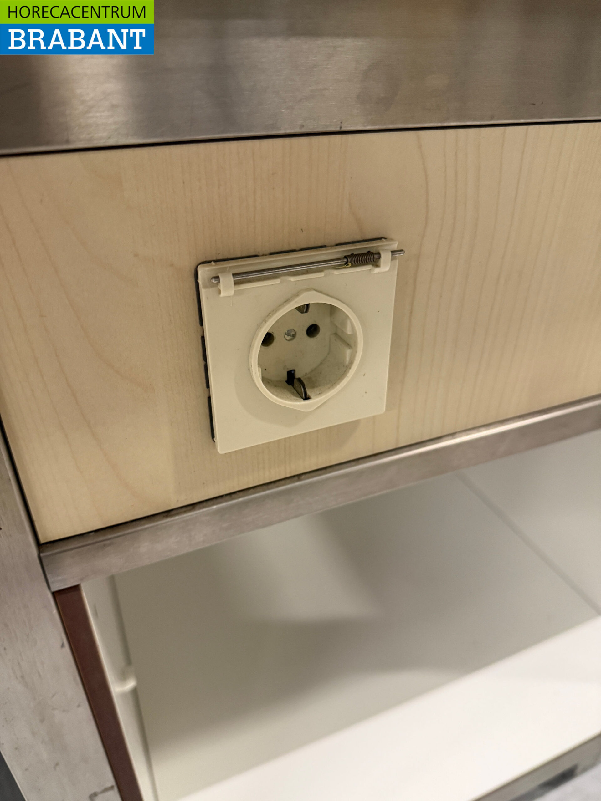 Edelstahlspüle mit Waschbecken und Wasserhahn 250 cm 230V Horeca – Bild 6