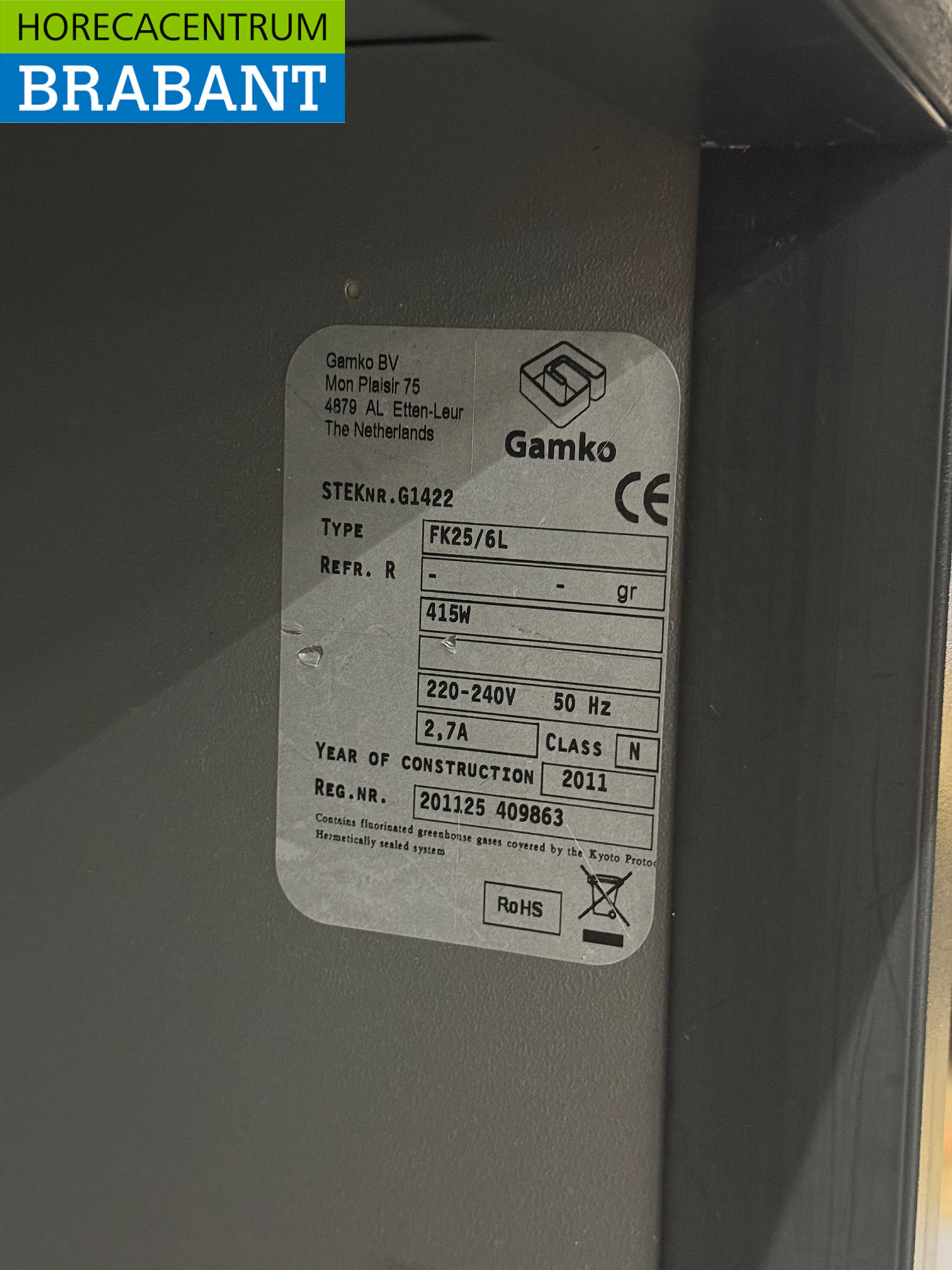 Gamko Fasskühler 6 x 20 Liter 111 cm 230V Horeca – Bild 5