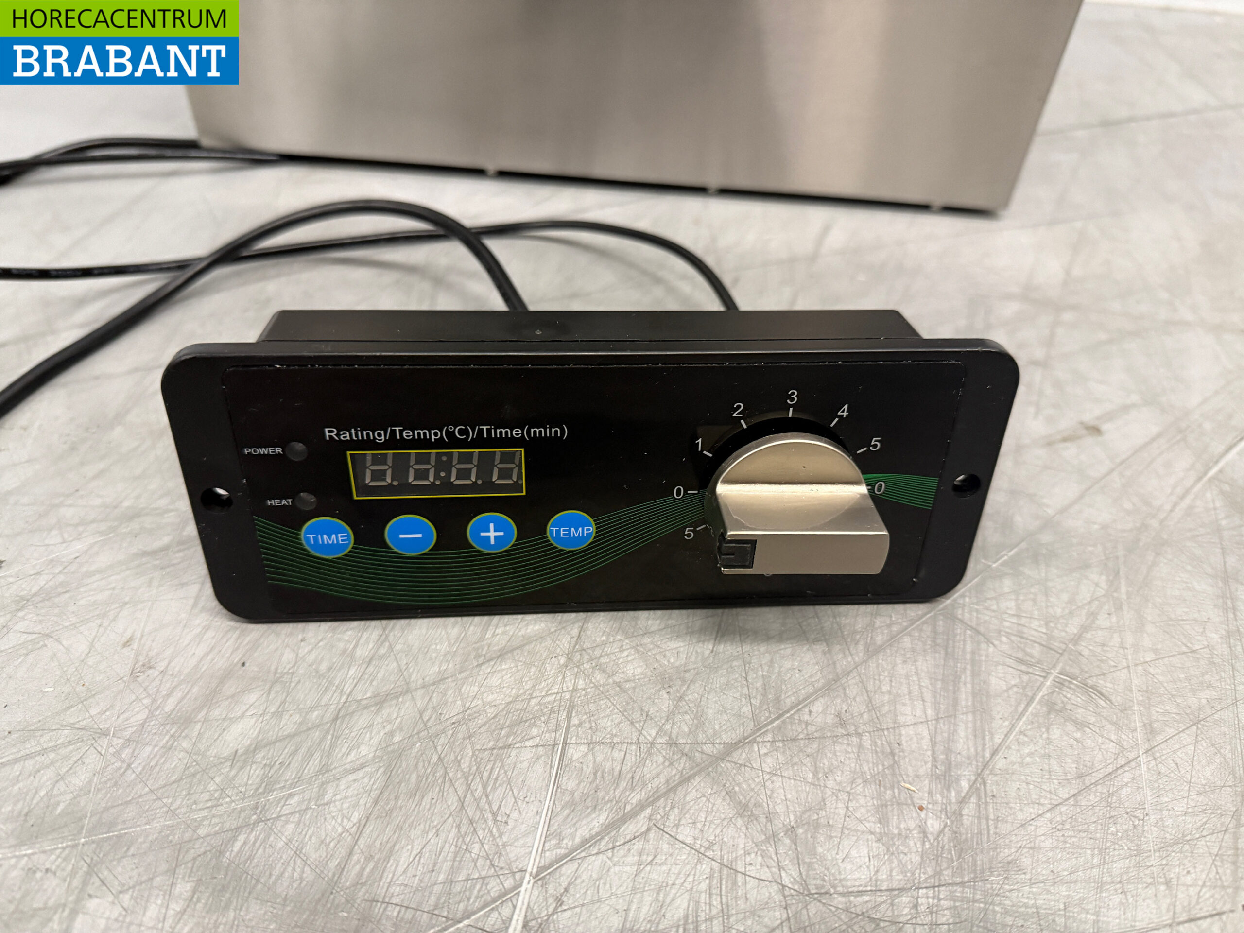 Edelstahl Einbau-Induktionskochfeld 1 Brenner 3,5 kW 230V Horeca – Bild 5