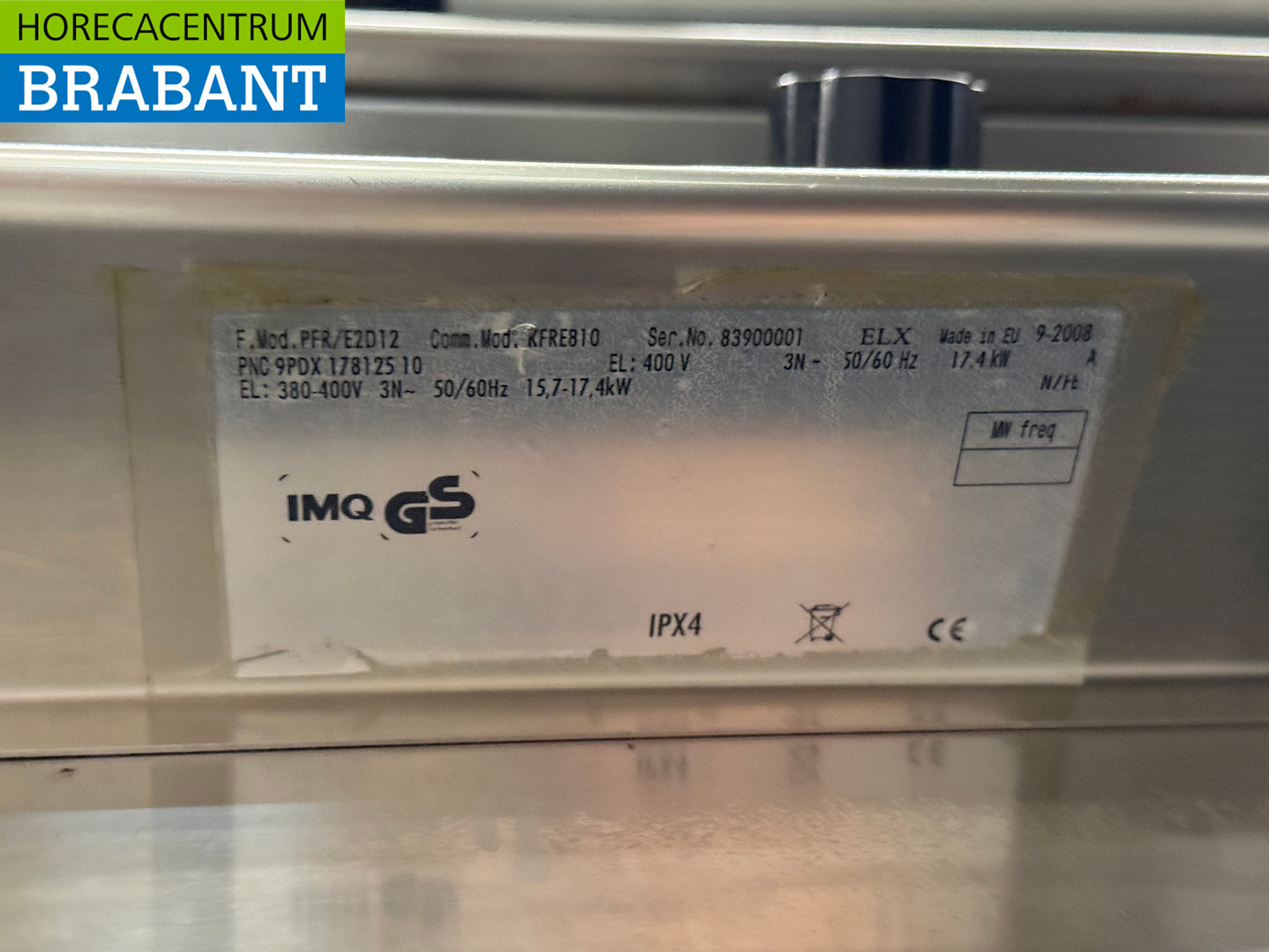 Edelstahl Zanussi Doppelfritteuse 2 x 14 Liter 400V Horeca – Bild 6