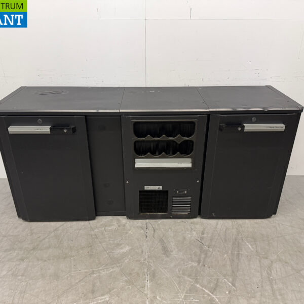 Gamko Bar-Kühlschrank mit Flaschennest und 2 Türen 190,5 cm 230V Horeca