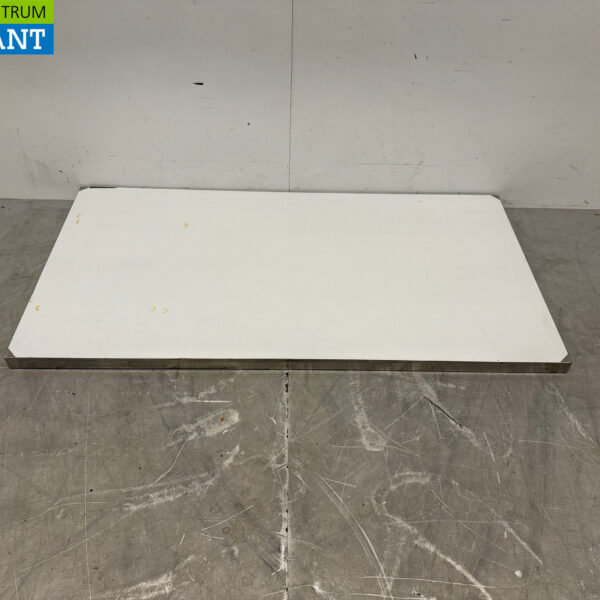 Arbeitsplatte aus Edelstahl 136 x 70 cm Horeca