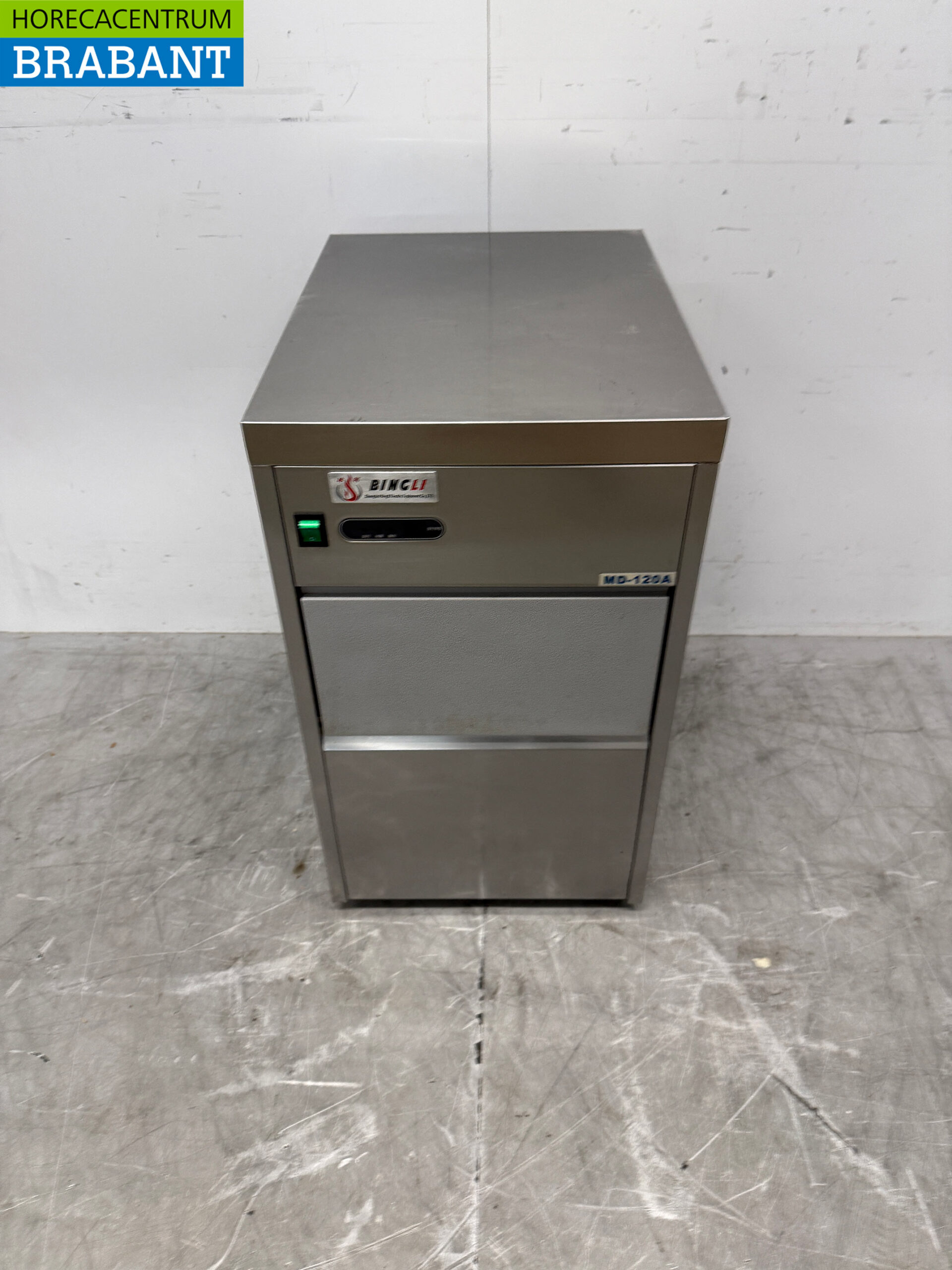 Edelstahl Peeling-Eismaschine 20 kg p/d 230V Horeca