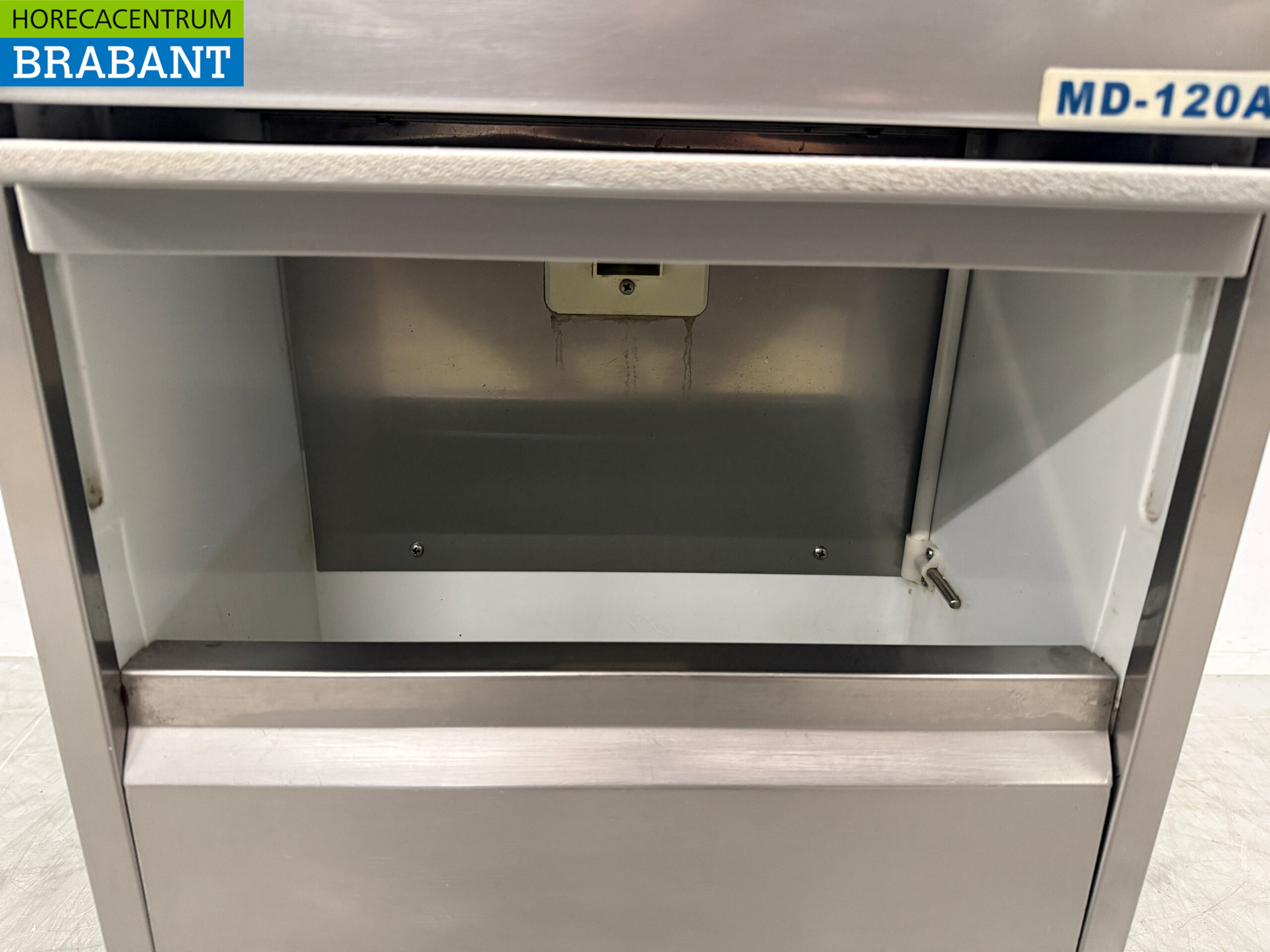 Edelstahl Peeling-Eismaschine 20 kg p/d 230V Horeca – Bild 4