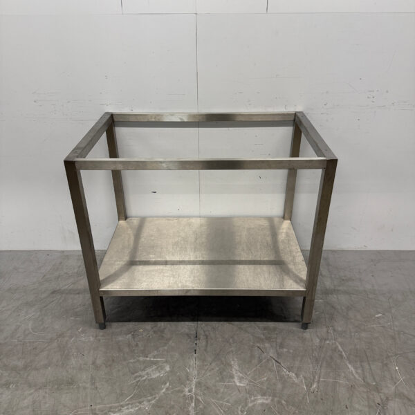 Edelstahlsockel mit Untergestell 100 x 63 x 86,5 cm Horeca
