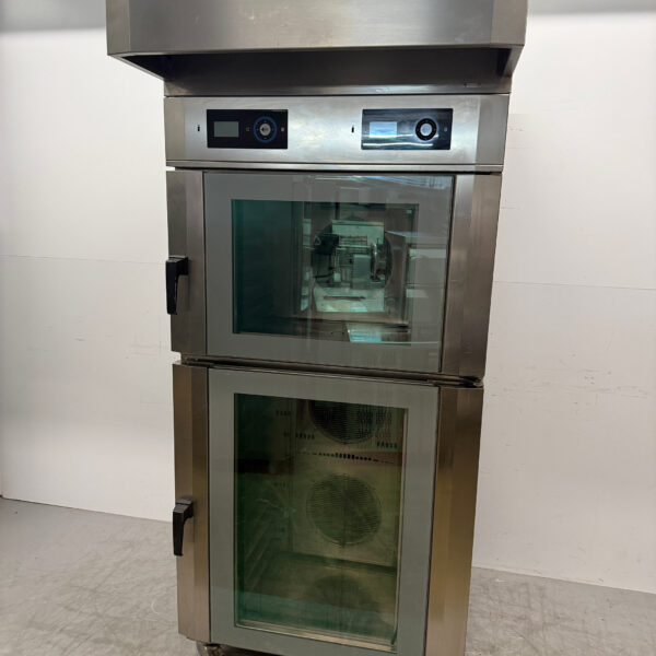 Edelstahl Wiesheu Heißluftofen Ladenbackofen 15 x 60/40 cm 400V Horeca