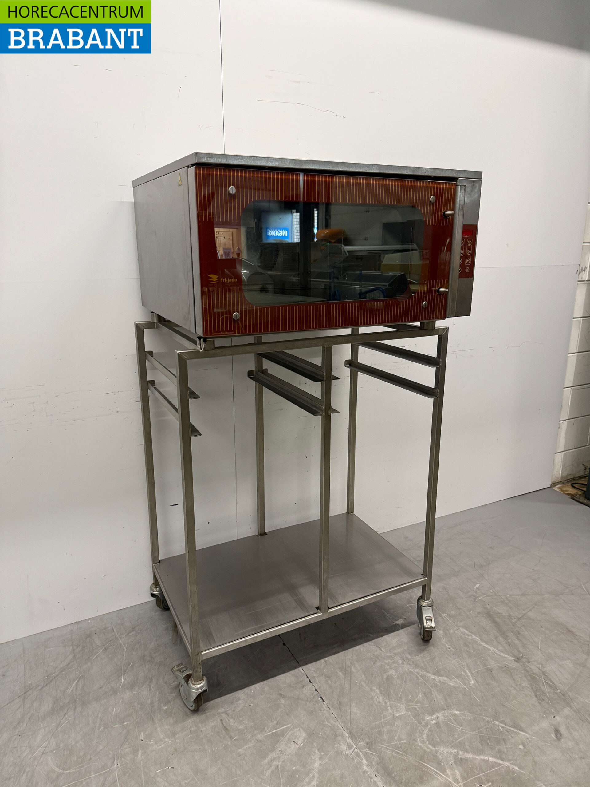 Fri-Jado Heißluftofen aus Edelstahl 3 x 60/40 cm 230V Horeca – Bild 3