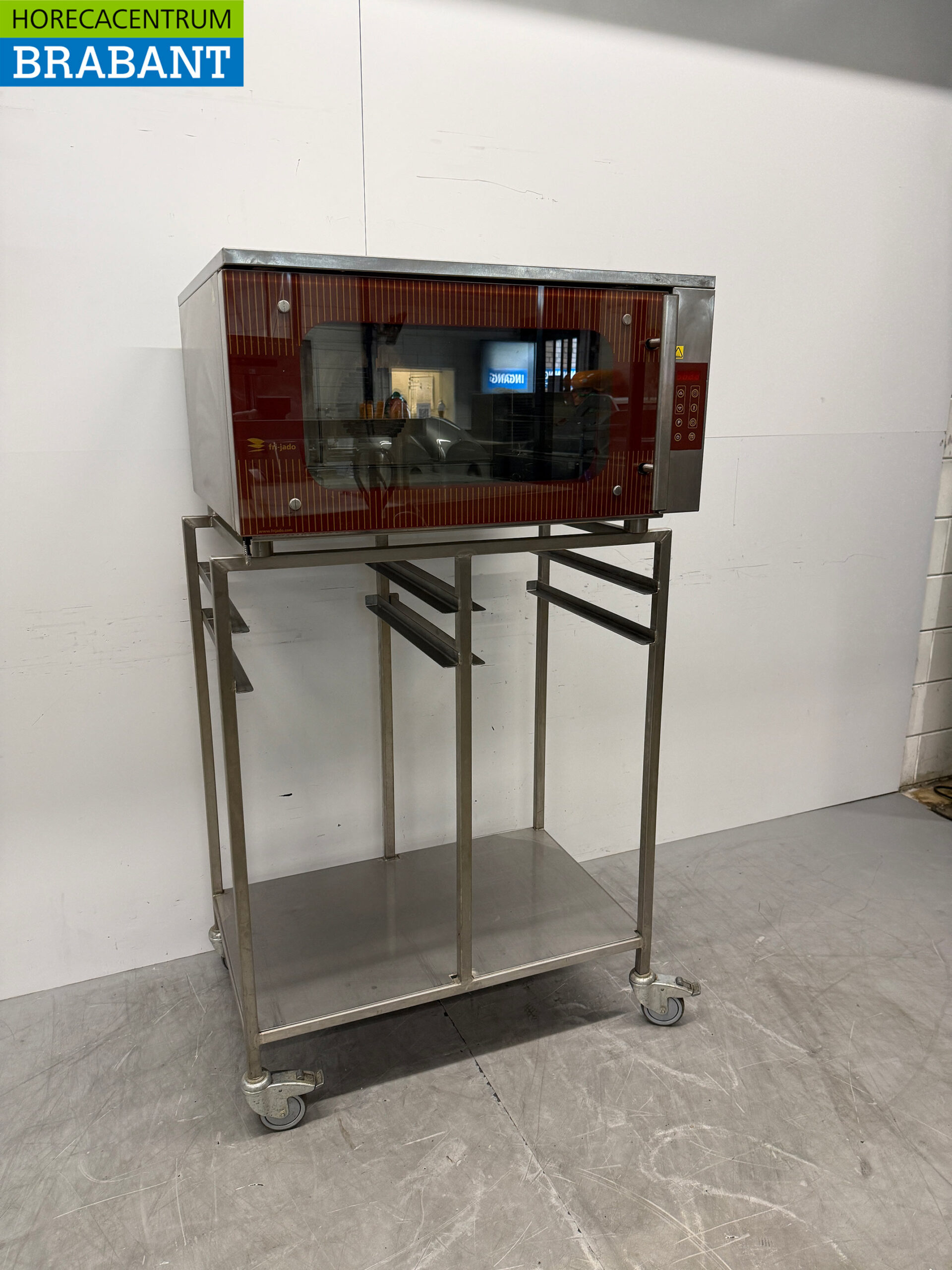 Fri-Jado Heißluftofen aus Edelstahl 3 x 60/40 cm 230V Horeca – Bild 3