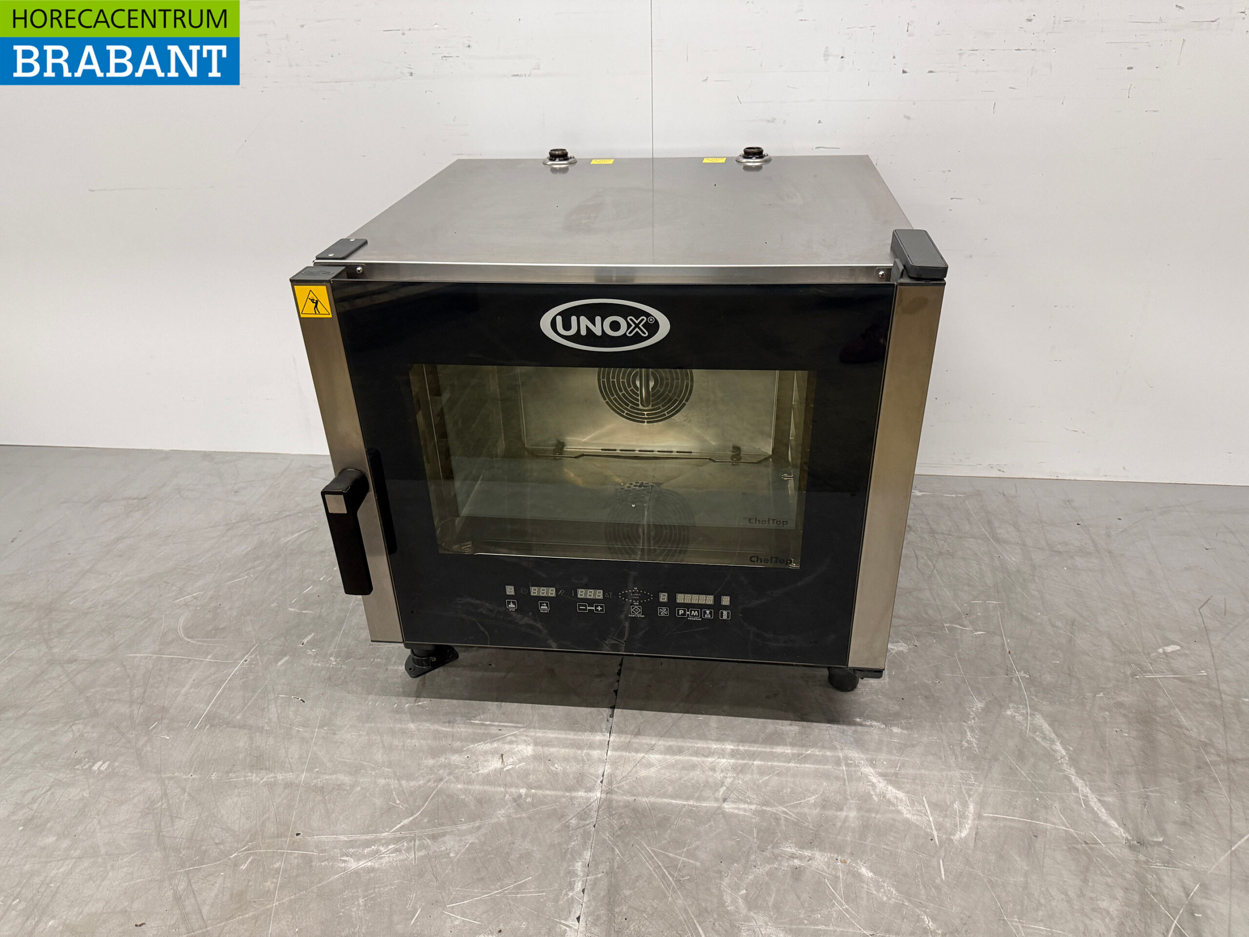 Edelstahl Unox Combisteamer 5 x 1/1 GN 400V Horeca