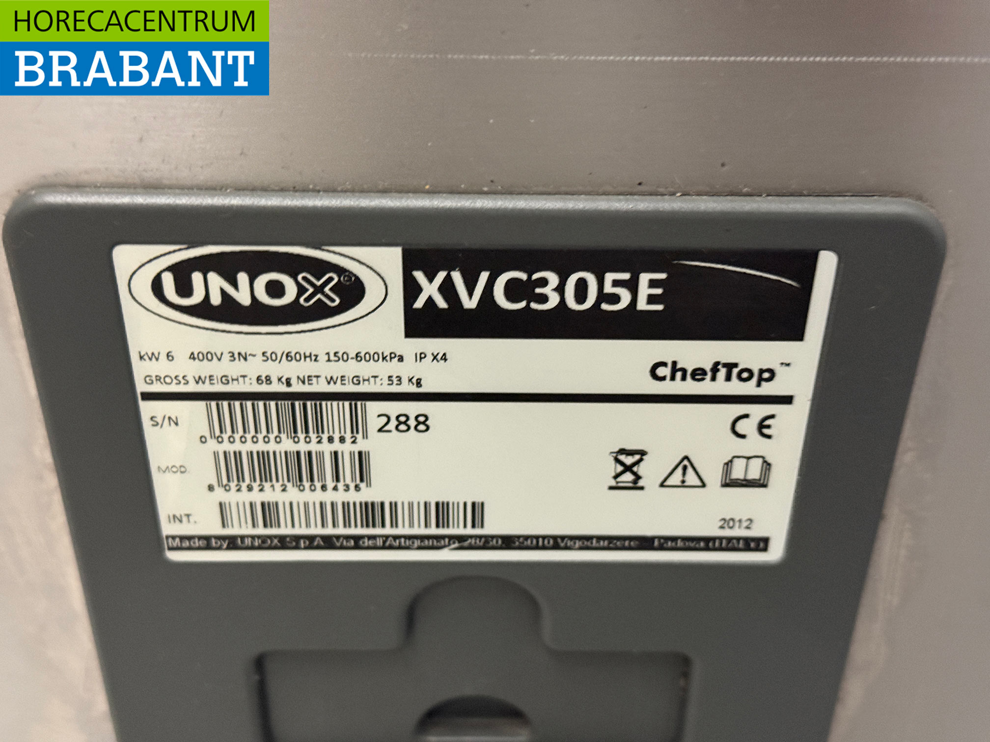 Edelstahl Unox Combisteamer 5 x 1/1 GN 400V Horeca – Bild 6