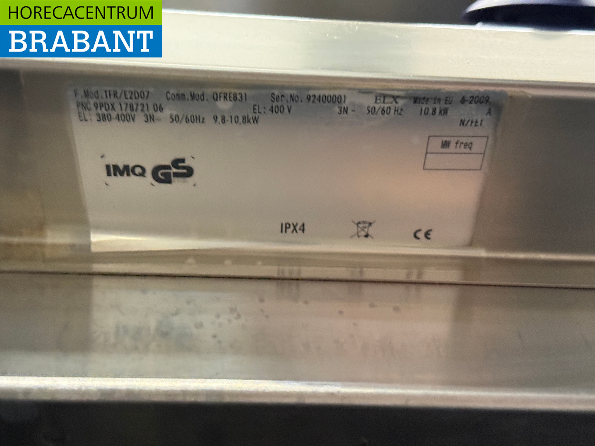 Edelstahl Electrolux Doppelfritteuse 2 x 7 Liter 80 cm 400V Horeca – Bild 6