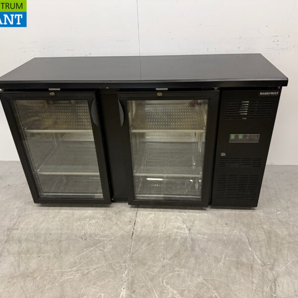 Maxxfrost Bar Cooler 2 Glas Flügeltüren 146,5 cm 230V Horeca