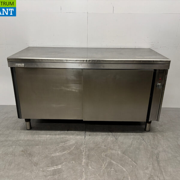 Edelstahl Electrolux Wärmeschrank 4 Schiebetüren 160 cm 230V Horeca