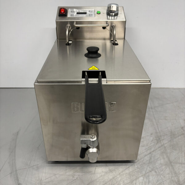 Buffalo Friteuse aus Edelstahl 8 Liter 230V Horeca