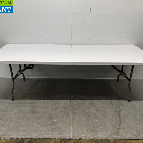 Bolero Klappbarer Kunststofftisch 244 x 86 x 74 cm Catering