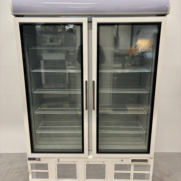 Polar Glastür-Gefrierschrank Gefrierschrank mit Glastüren 920 Liter 230V Horeca