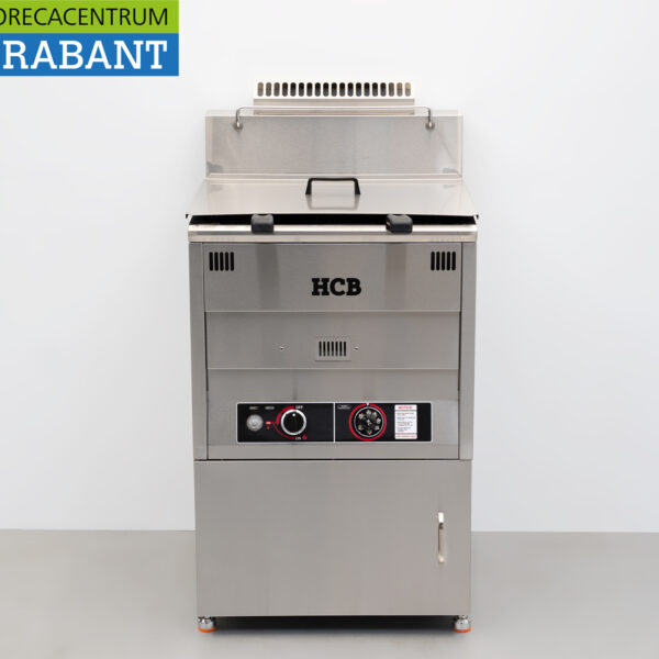 HCB Edelstahl Friteuse 28 Liter PROPAAN Gas Catering
