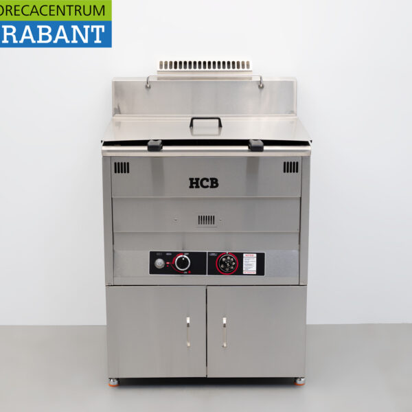 HCB Edelstahl Friteuse 36 Liter PROPAAN Gas Horeca
