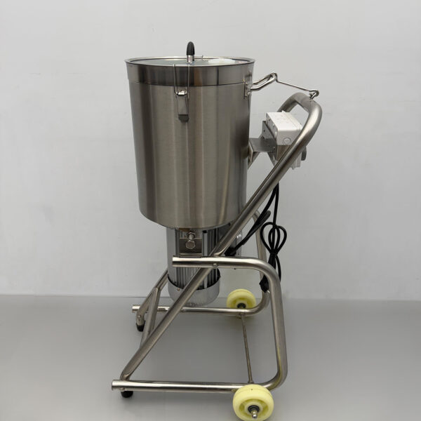 Edelstahlschneider / Küchenmaschine / Gemüseschneider 30 Liter 230V Horeca