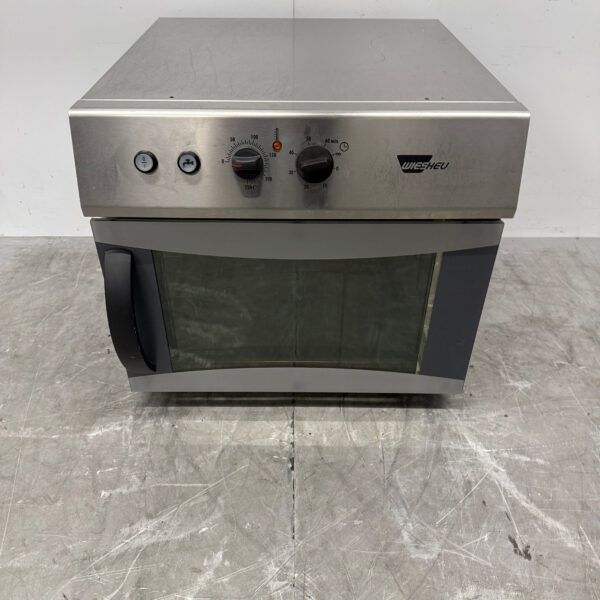Wiesheu Heißluftofen aus Edelstahl 3 x 45/35 cm 230V Horeca