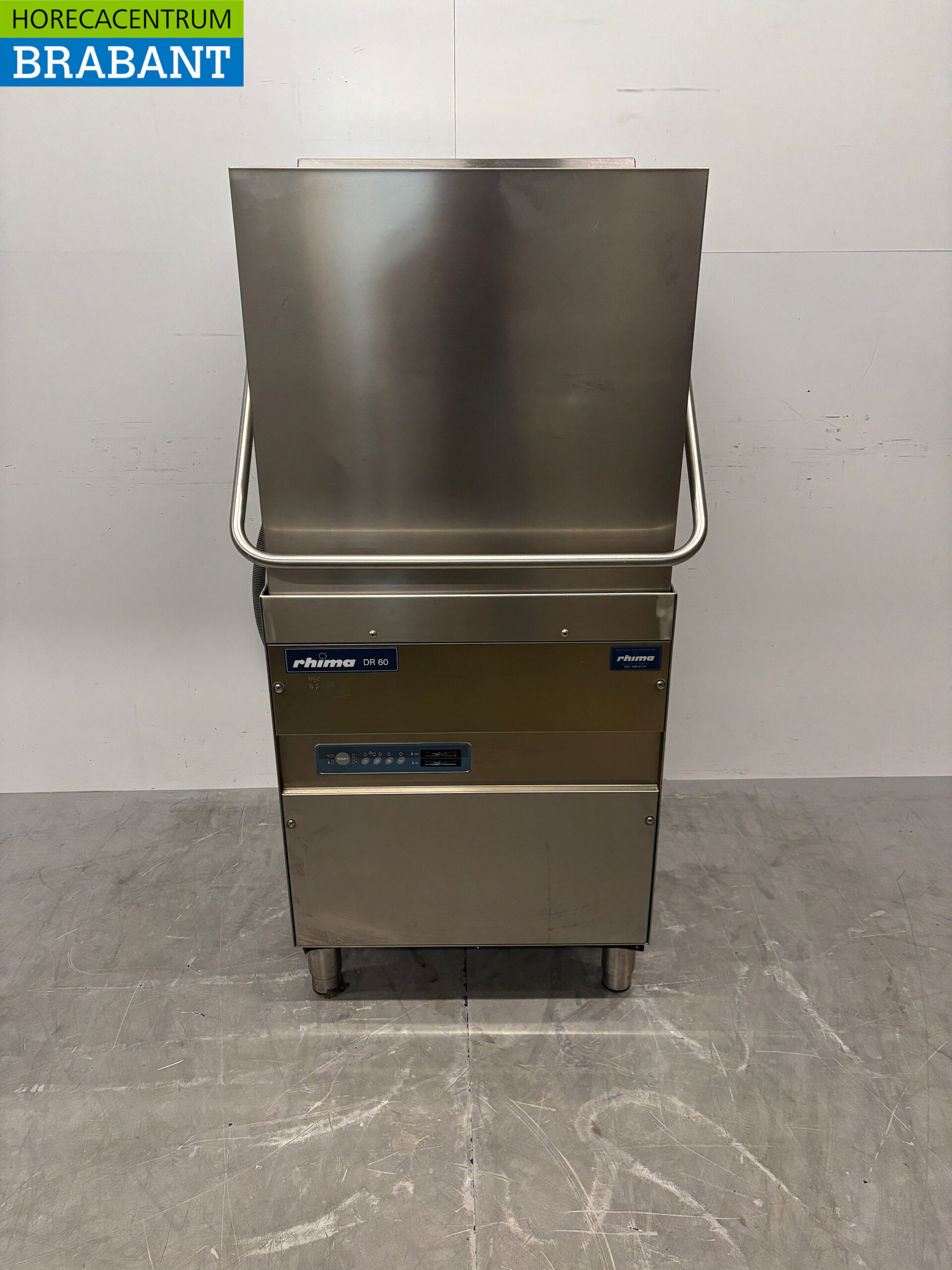 Rhima DR60 Durchschubspülmaschine aus Edelstahl 400V Catering