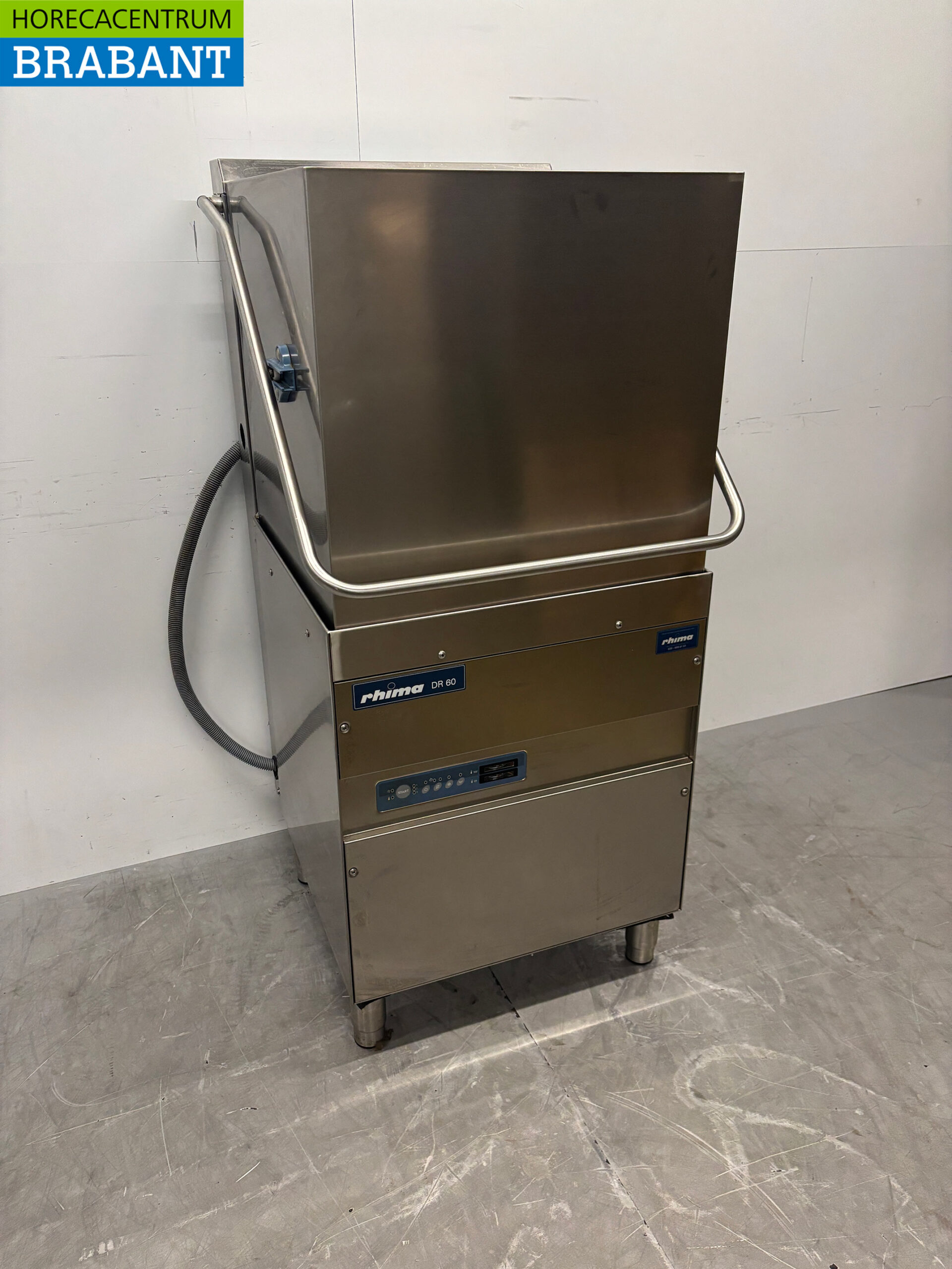 Rhima DR60 Durchschubspülmaschine aus Edelstahl 400V Catering – Bild 2