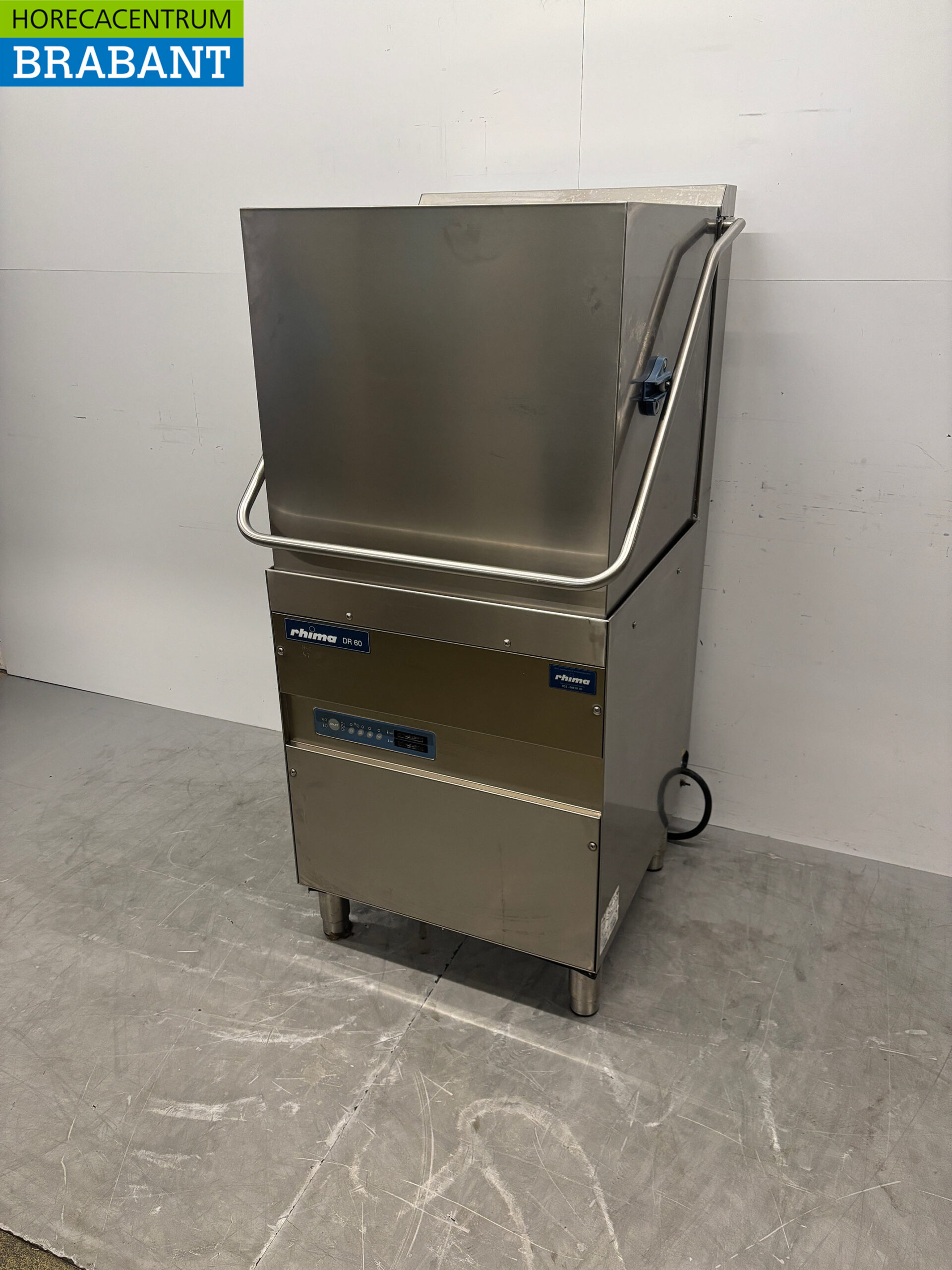 Rhima DR60 Durchschubspülmaschine aus Edelstahl 400V Catering – Bild 3