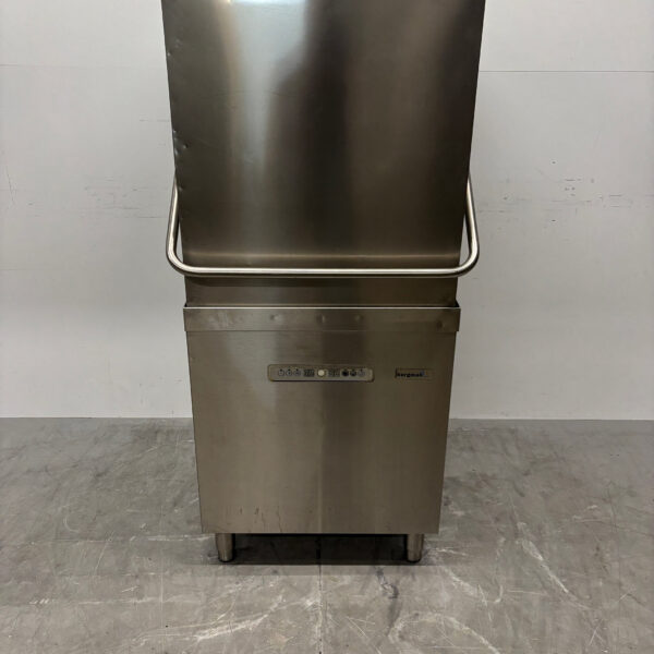 Walo Durchschubspülmaschine aus Edelstahl mit Ablaufpumpe 400V Horeca